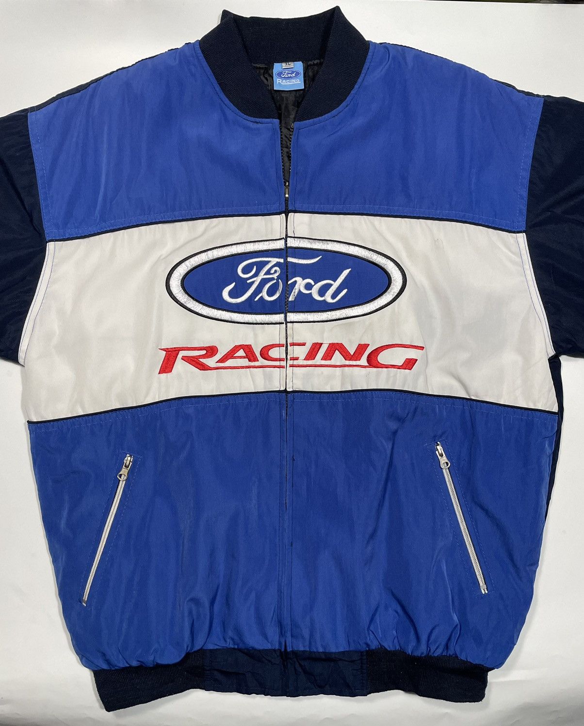Vintage Rare Vintage classic Ford Racing Jacket Bomber Embroidery Size US XL / EU 56 / 4 - 5 Thumbnail