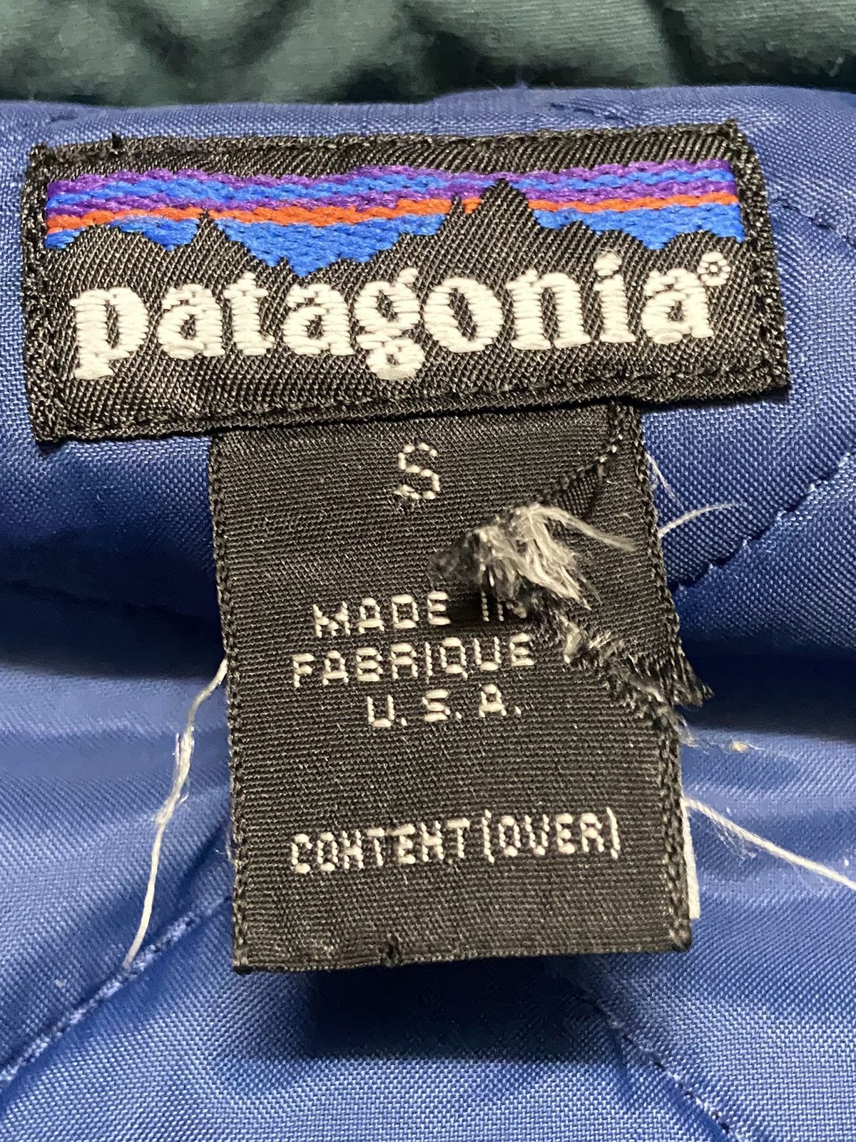 Patagonia × Vintage Vintage 90s Patagonia Native Fleece Oversized Jakcet Size US S / EU 44-46 / 1 - 5 Thumbnail