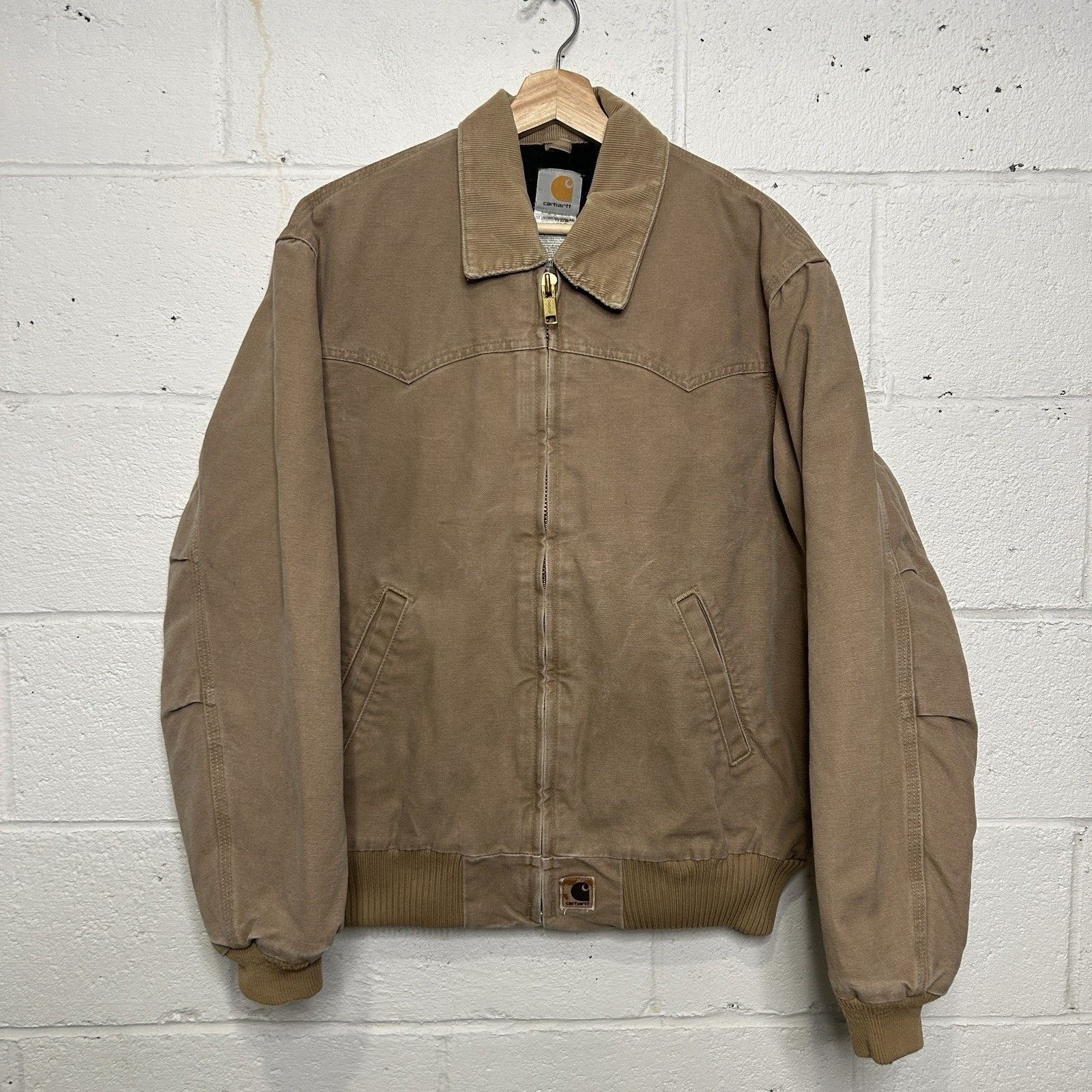 Carhartt Vintage Carhartt Quilted Santa Fe Jacket “Saddle” J14 SDL Size US M / EU 48-50 / 2 - 1 Thumbnail
