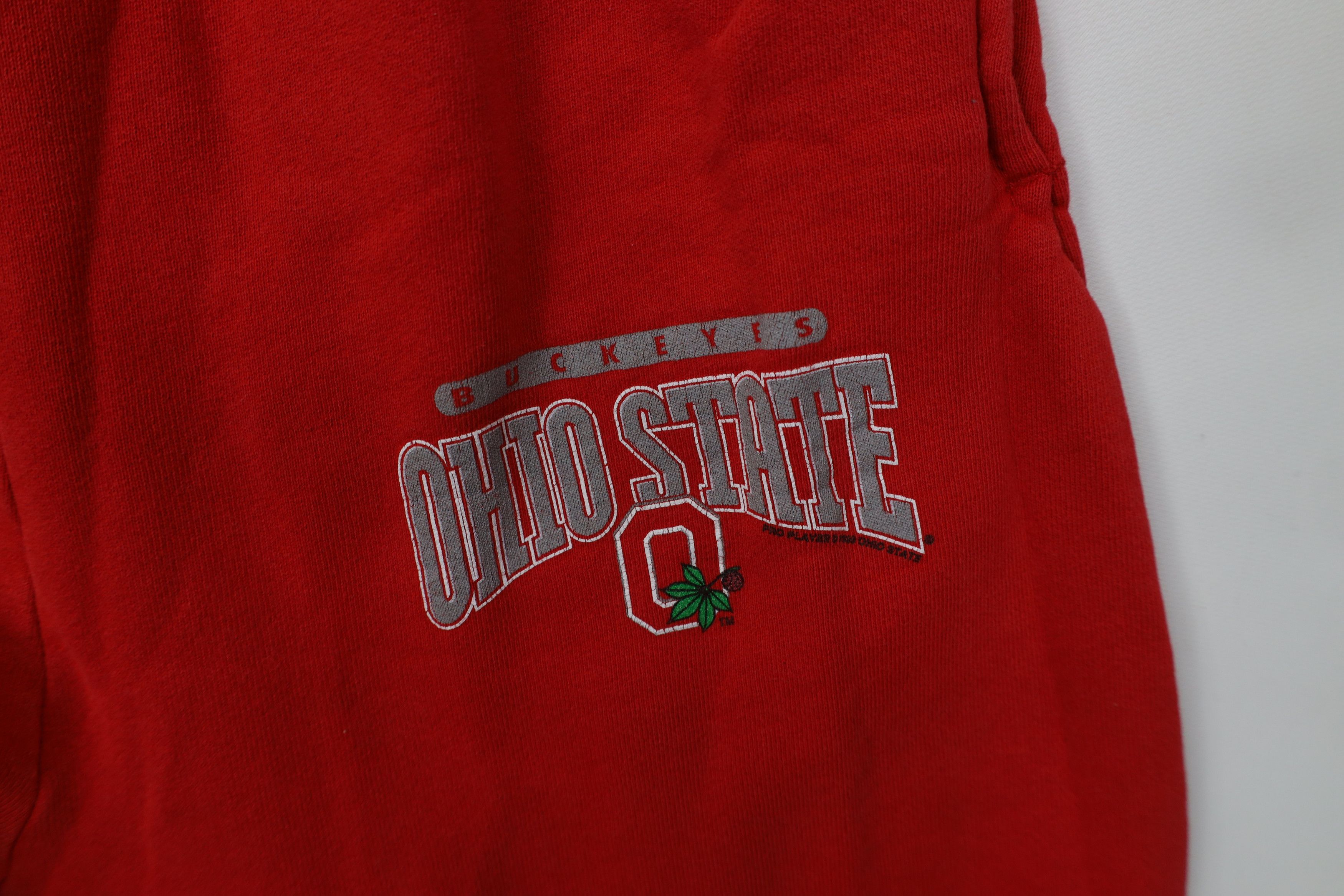 Vintage Vintage 90s Faded Heavyweight Ohio State University Pants Size US 34 / EU 50 - 5 Thumbnail