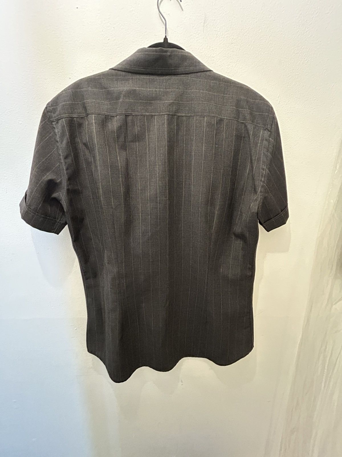 Dolce & Gabbana Hi & Gabbana Wool Pinstripe Bowling shirt Size US L / EU 52-54 / 3 - 5 Thumbnail