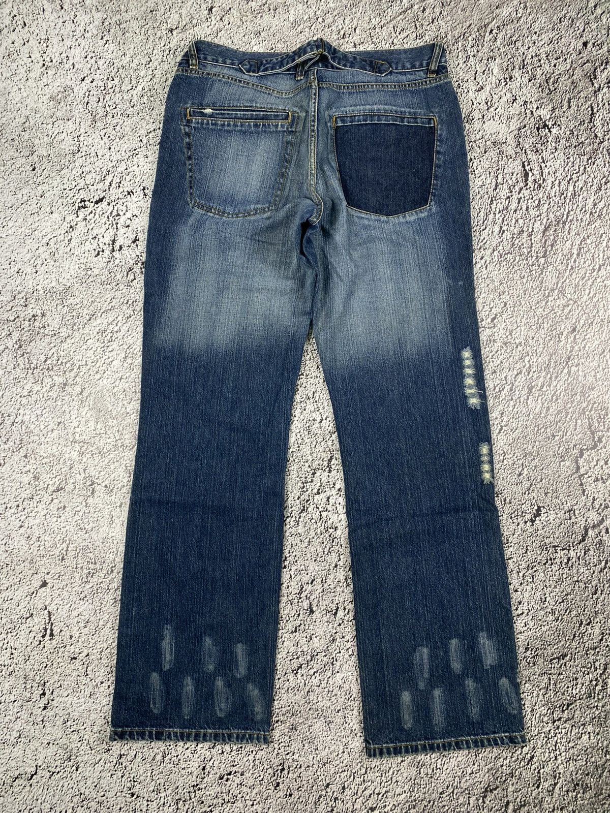 Vintage Vintage Y2K 00s style faded jeans streetwear Japanese Size US 34 / EU 50 - 2 Thumbnail