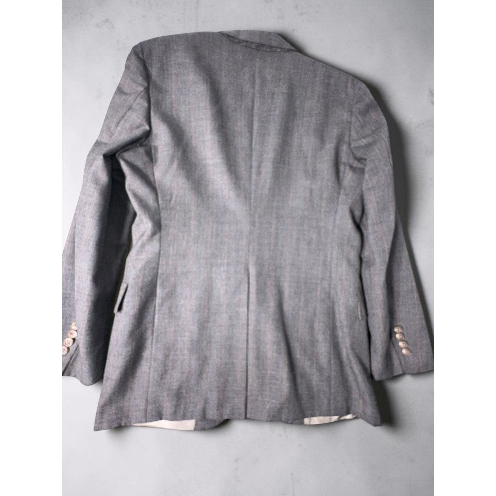 Ralph Lauren Polo University Ralph Lauren Mens 42R Gray Sport Coat Blazer Size 42R - 9 Thumbnail