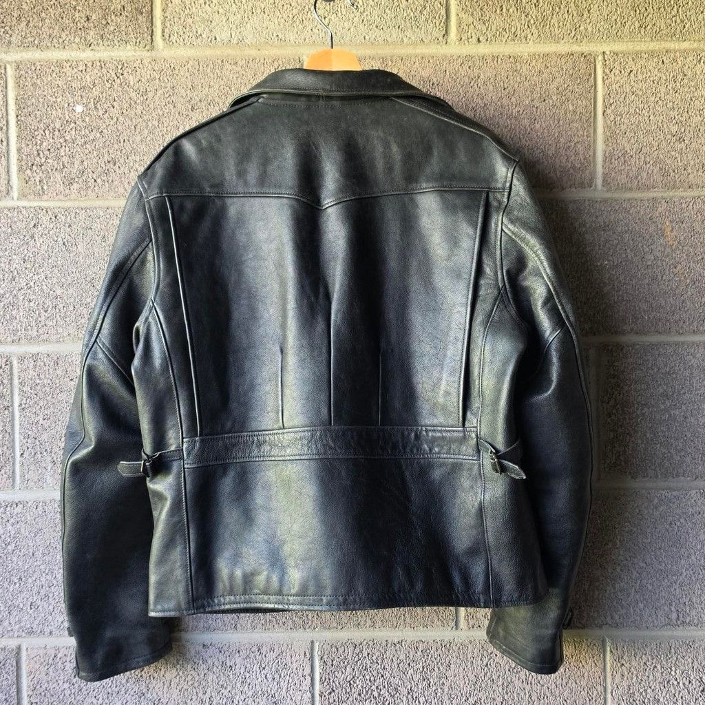Polo Ralph Lauren Vintage Polo by Ralph Lauren Leather Moto Jacket size L Size US L / EU 52-54 / 3 - 5 Thumbnail