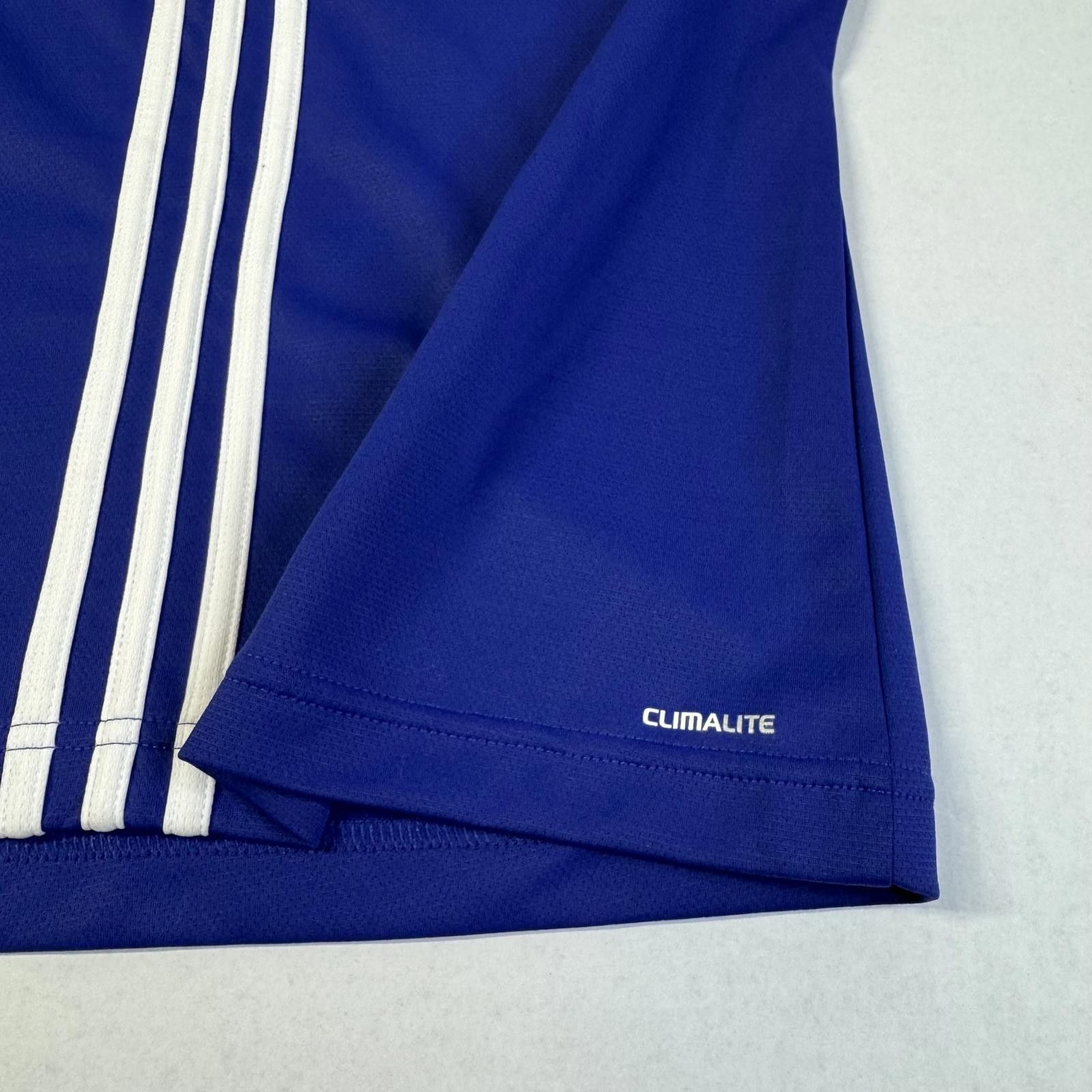 Adidas Adidas Boy’s Blue Shirt Short Sleeve Kids Size M Size US M / EU 48-50 / 2 - 5 Thumbnail