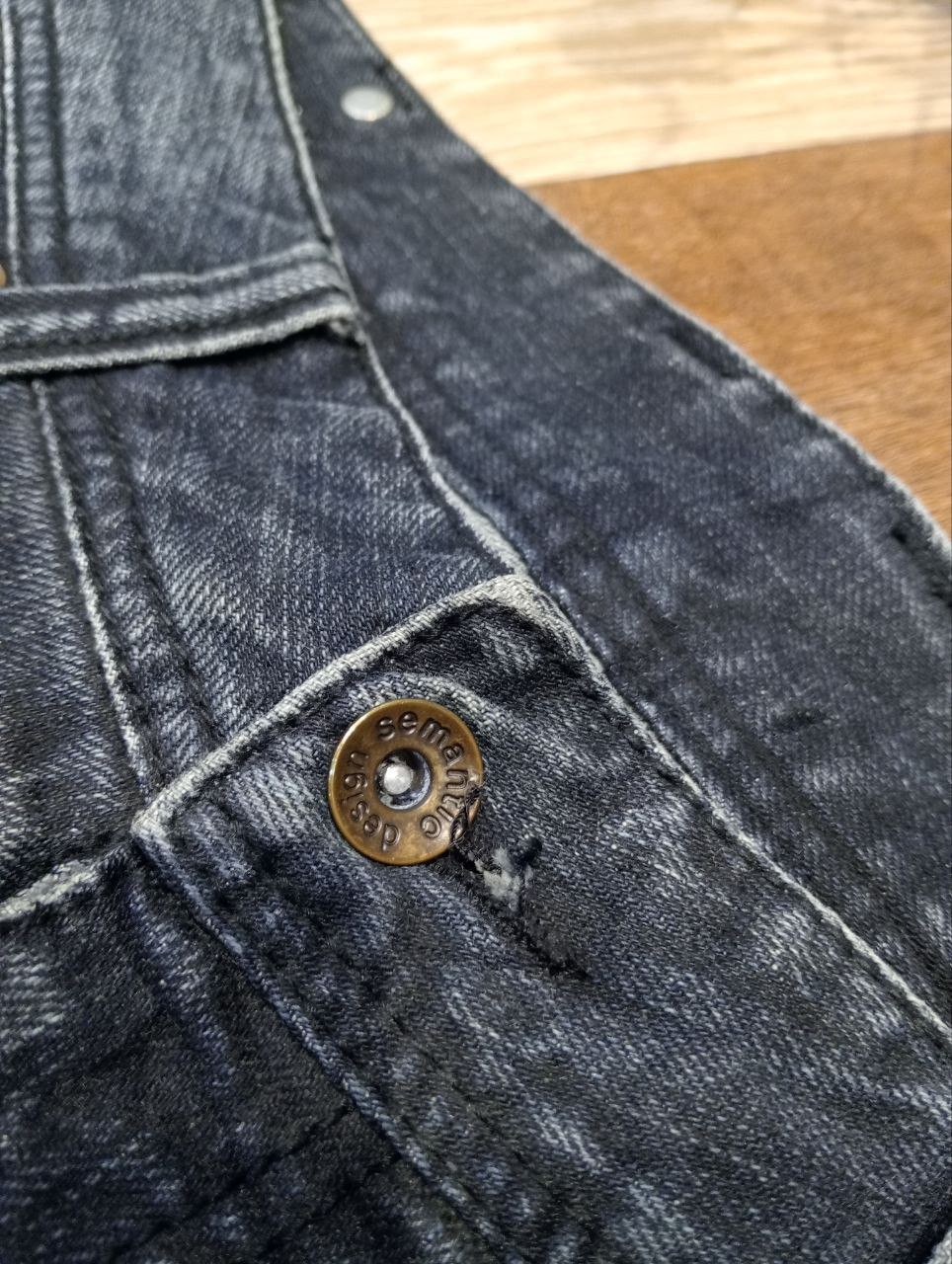 semanticdesign SEMANTIC DESIGN JAPAN FLARED DENIM PANTS Size US 34 / EU 50 - 7 Thumbnail