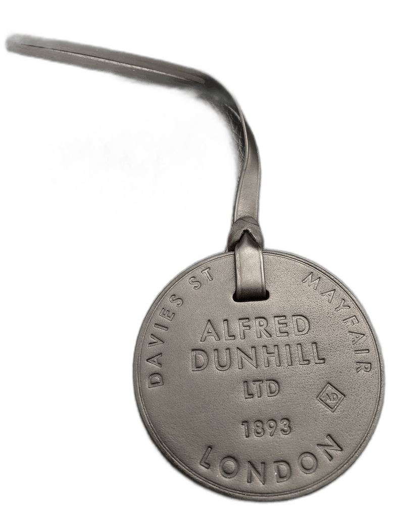 Hermes Dunhill Leather Luggage Tag for Travel-2506 Size ONE SIZE - 1 Thumbnail