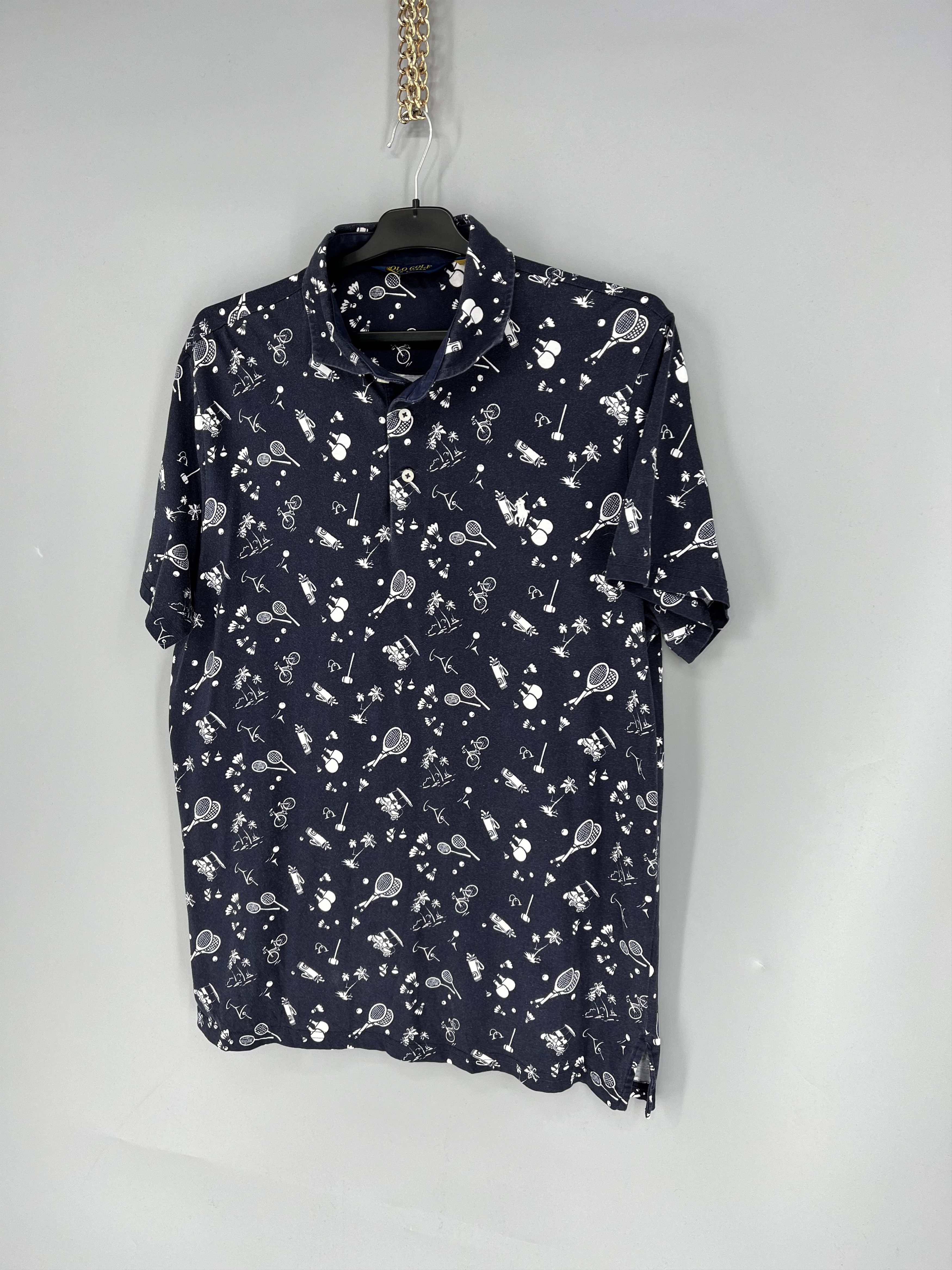 Polo Ralph Lauren Polo Golf Ralph Lauren Printed Pima Jersey Polo Weekend Size US L / EU 52-54 / 3 - 3 Thumbnail