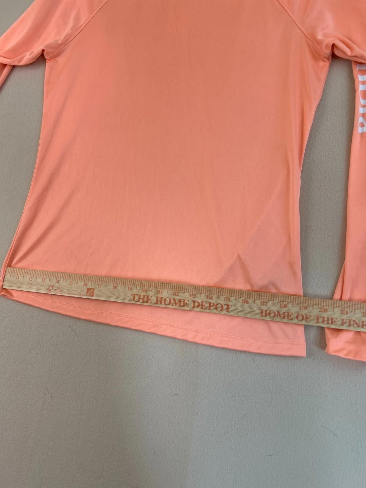 Columbia COLUMBIA PFG Omni-Shade Shirt Peach Medium UPF Sun Fish Size ONE SIZE - 7 Thumbnail