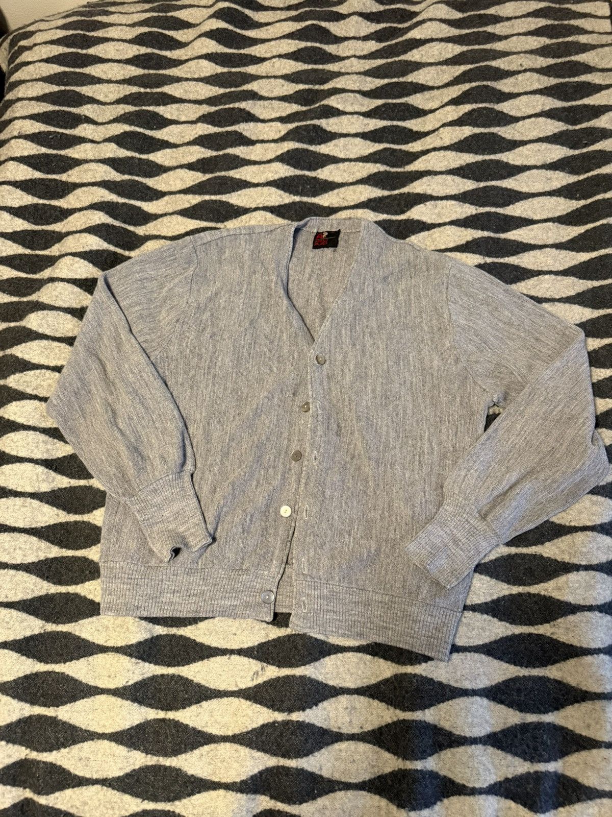Vintage Grey Arnold Palmer vintage cardigan Size US M / EU 48-50 / 2 - 1 Thumbnail