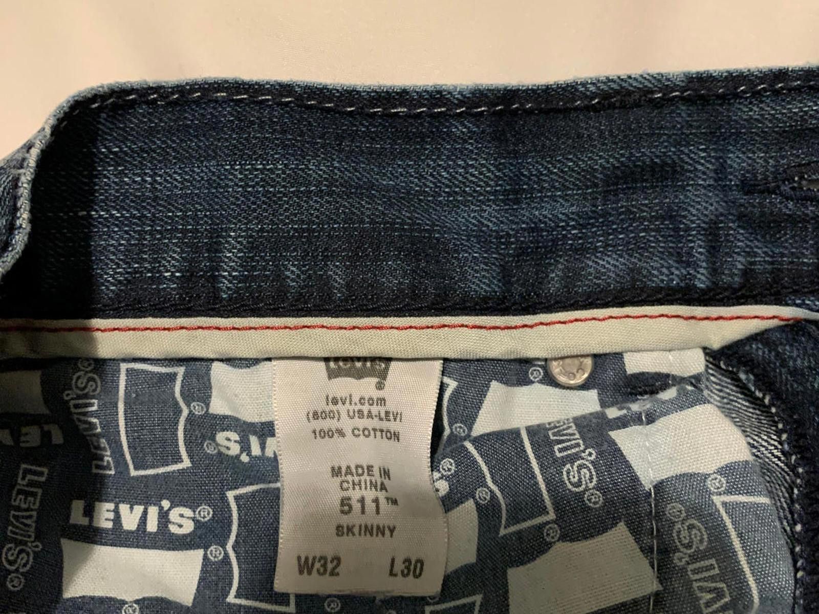 Other Levis 511 The Original Jeans Skinny Vintage Size US 32 / EU 48 - 5 Thumbnail