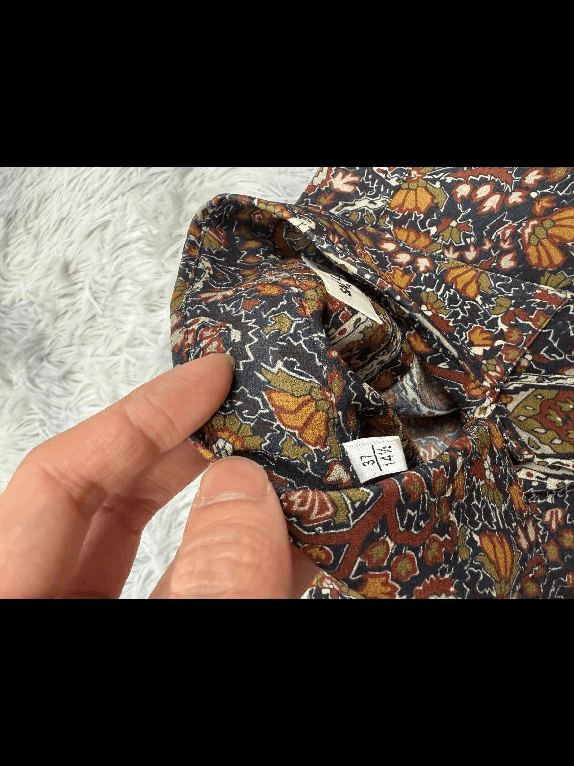 Saint Laurent Paris Saint Laurent Paris S 37 Saint Laurent Paris 16AW Flower P Size US S / EU 44-46 / 1 - 6 Thumbnail
