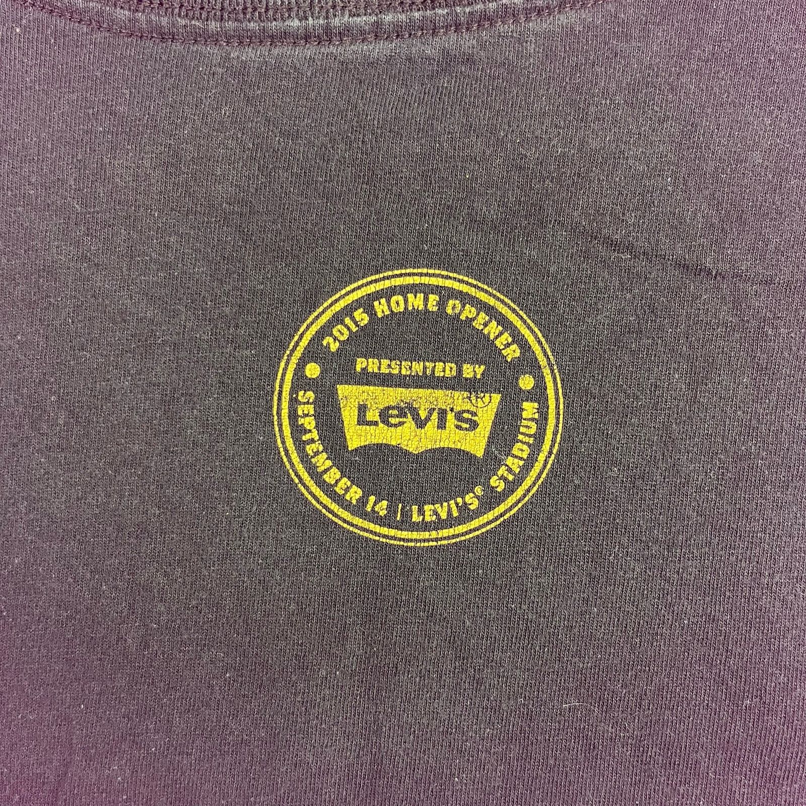 Levi's San Francisco 49er's x Levi's Shirt Men's XL Mash Opener 15 Size US XL / EU 56 / 4 - 5 Thumbnail