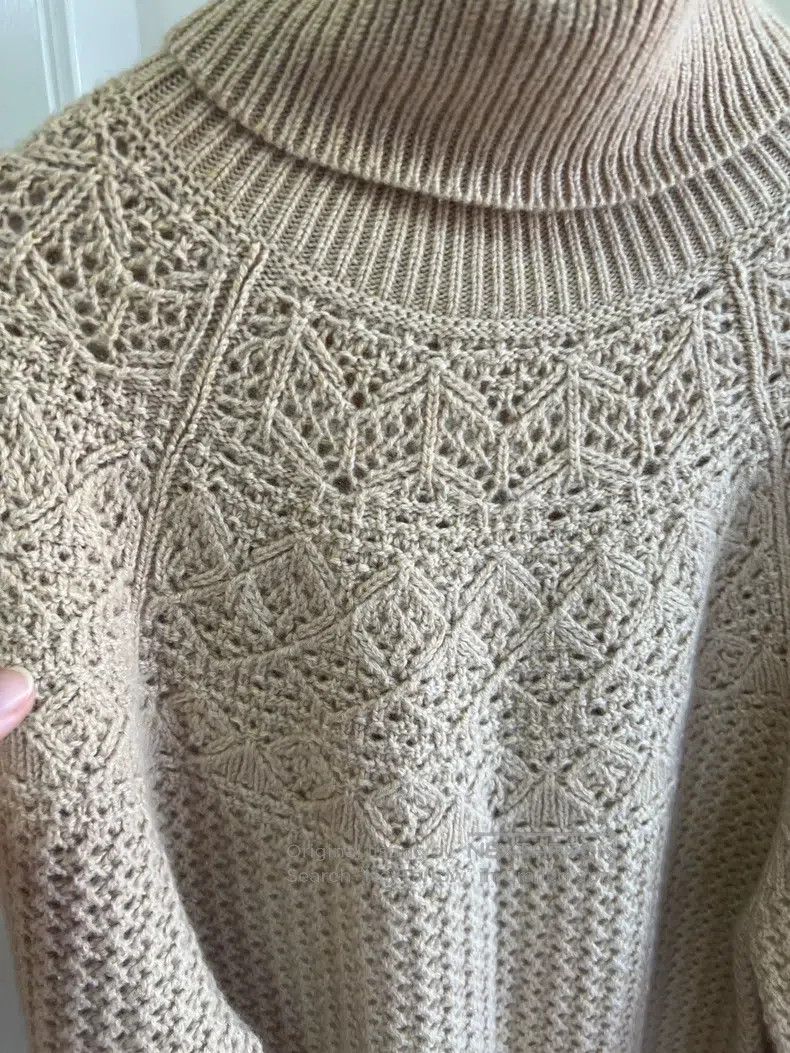 Loro Piana Loro Piana Cashmere Crochet Long Sweater Size M / US 6-8 / IT 42-44 - 4 Thumbnail
