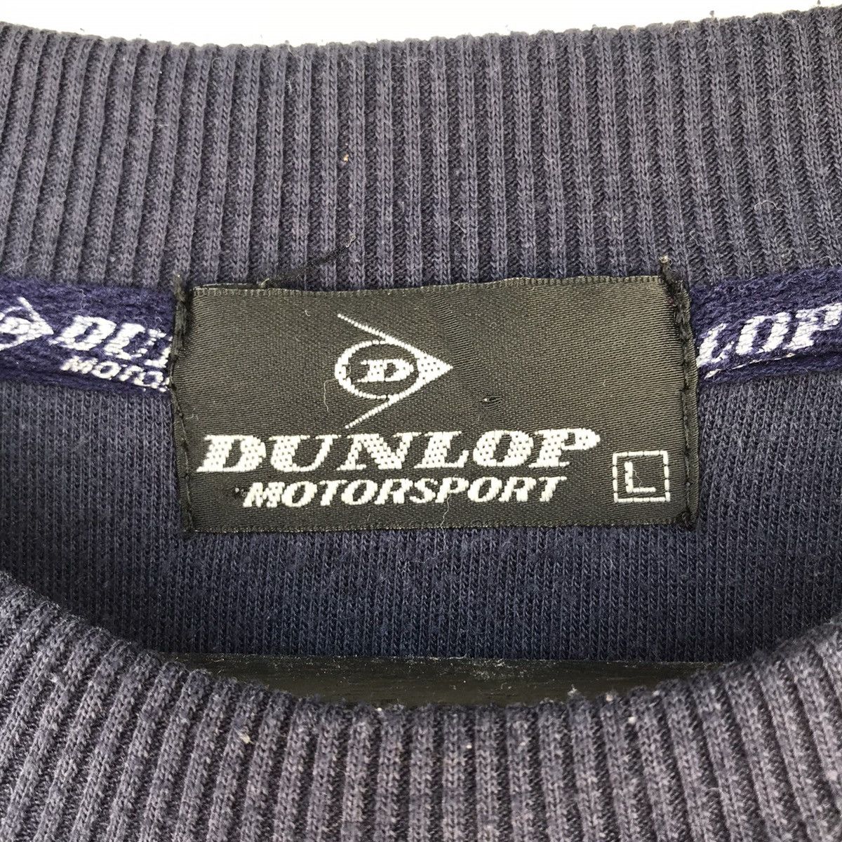 Dunlop × Vintage Dunlop motorsports embroidery crewneck sweatshirt Size US L / EU 52-54 / 3 - 7 Thumbnail