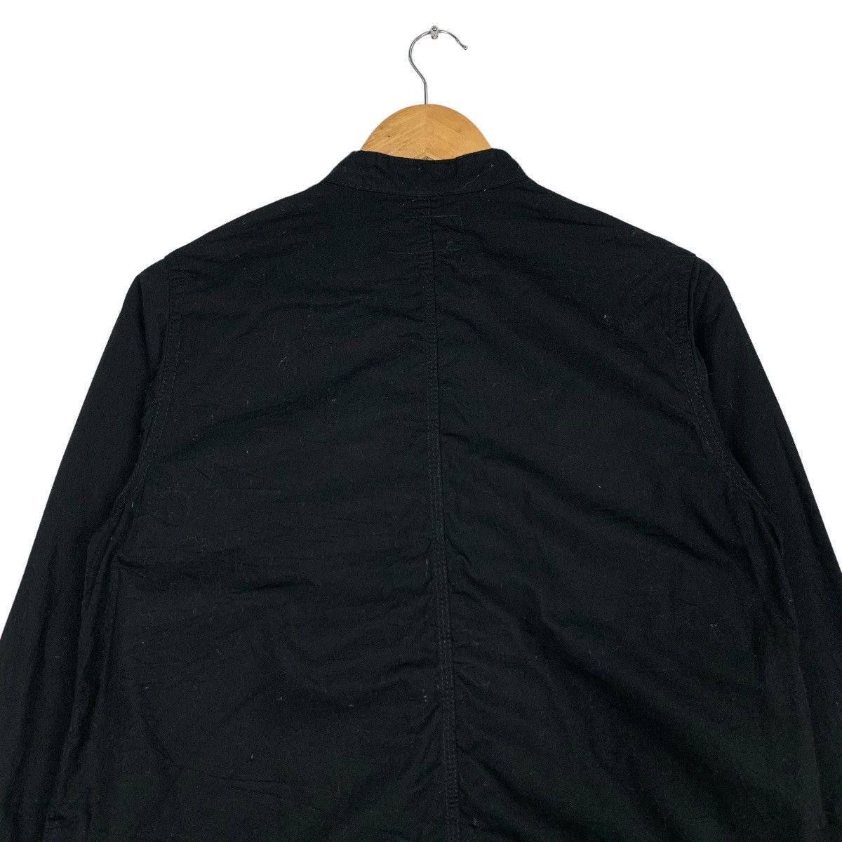 Beams Plus BEAM BOY Black Cotton Mandarin Jacket #0993-C44 Size US S / EU 44-46 / 1 - 8 Thumbnail