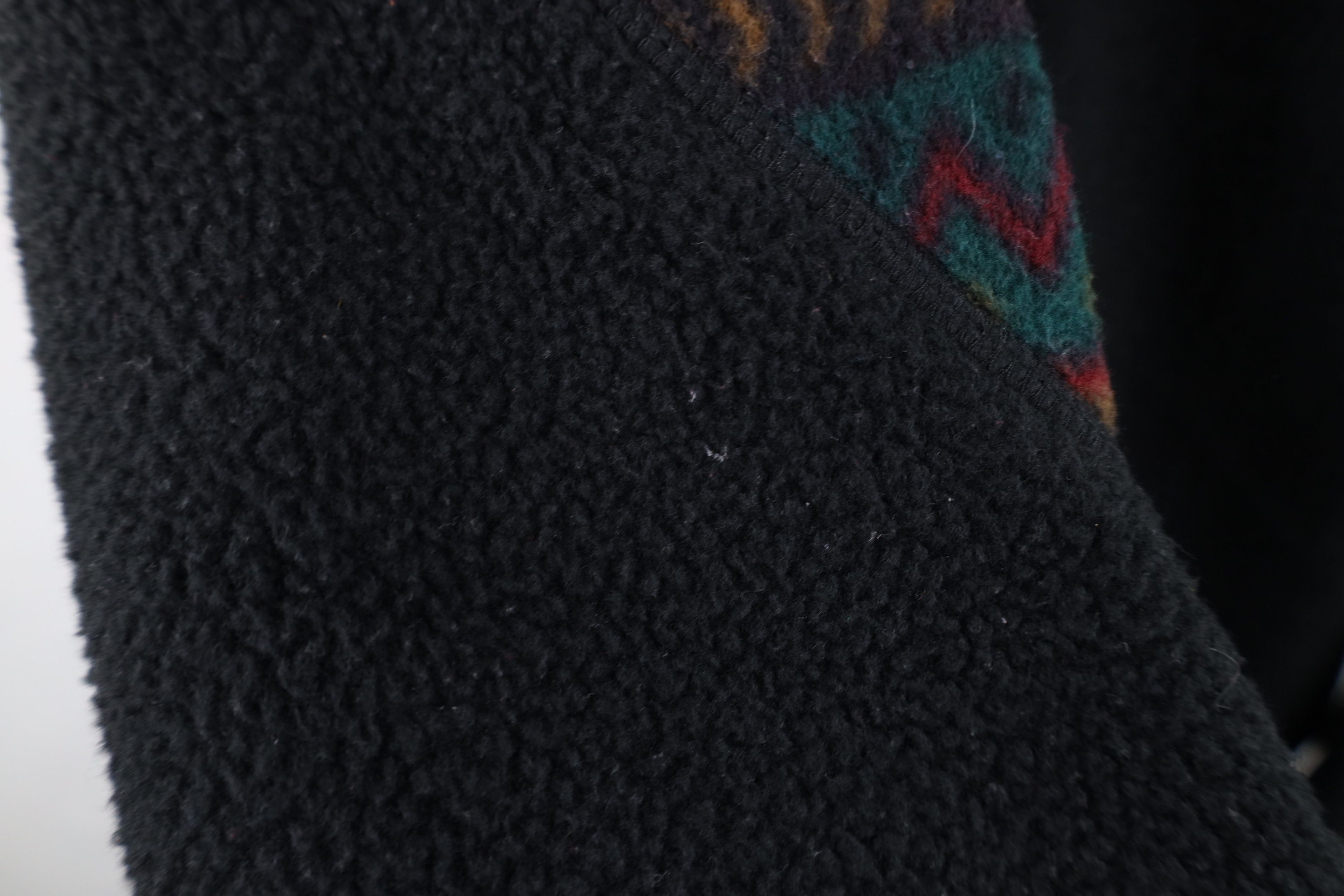 Vintage Vintage 90s Streetwear Southwestern Half Zip Fleece Sweater Size US M / EU 48-50 / 2 - 5 Thumbnail