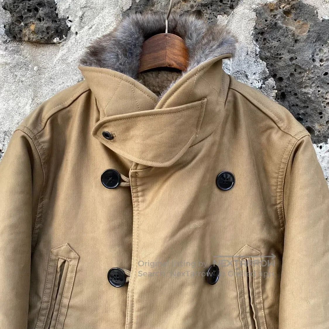 Neighborhood Neighborhood Boston Wolf Gray Wool Coat. Size US M / EU 48-50 / 2 - 3 Thumbnail