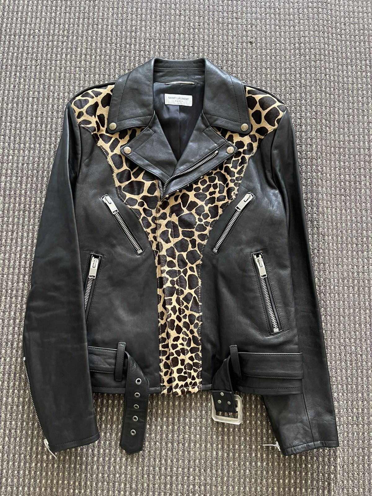 Saint Laurent Paris Saint Laurent Leopard Jacket | Grailed