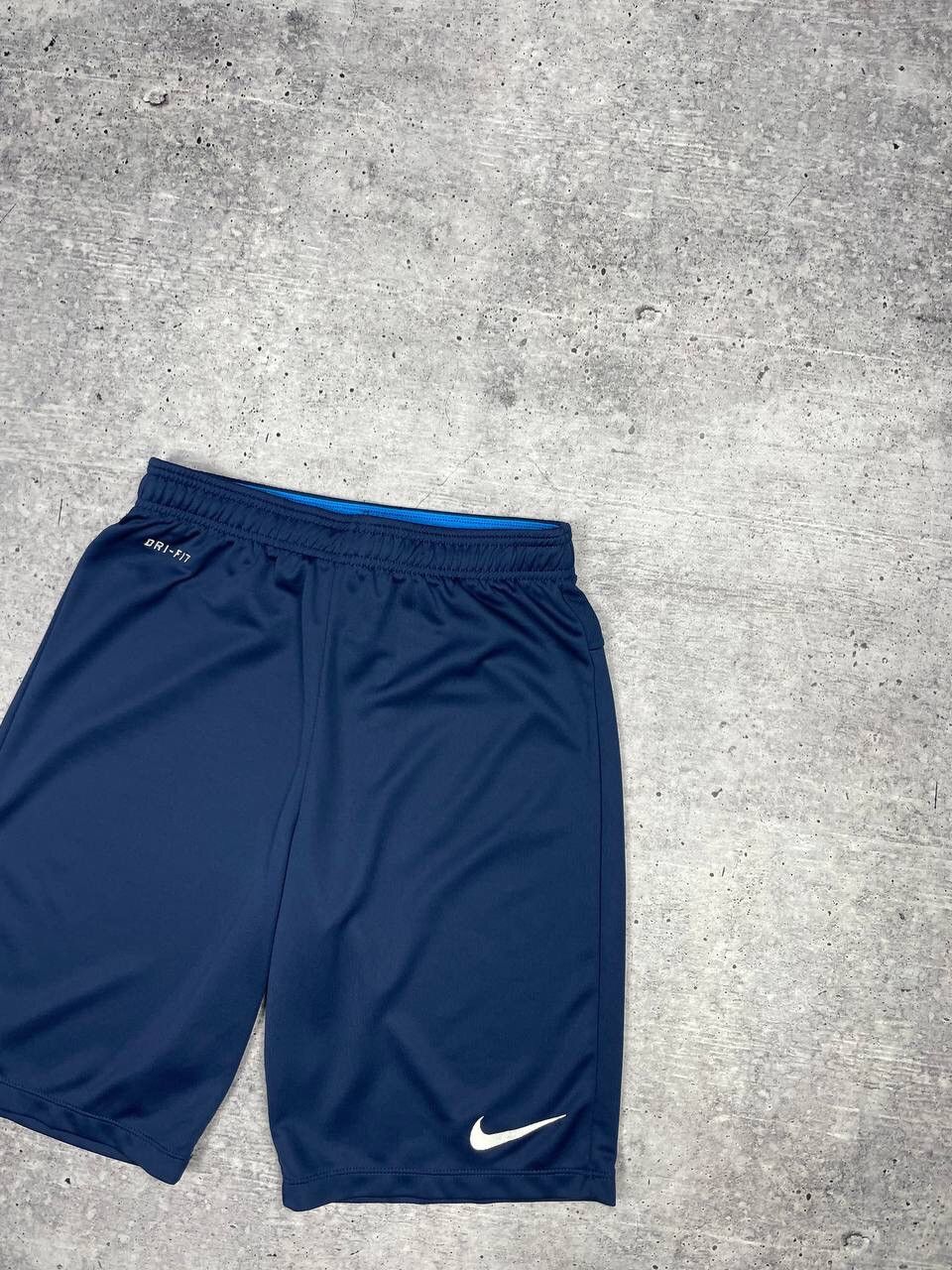 Nike × Vintage Vintage Nike 90’s Y2K Style Drill Blue Soccer Casual Shorts Size US 30 / EU 46 - 3 Thumbnail