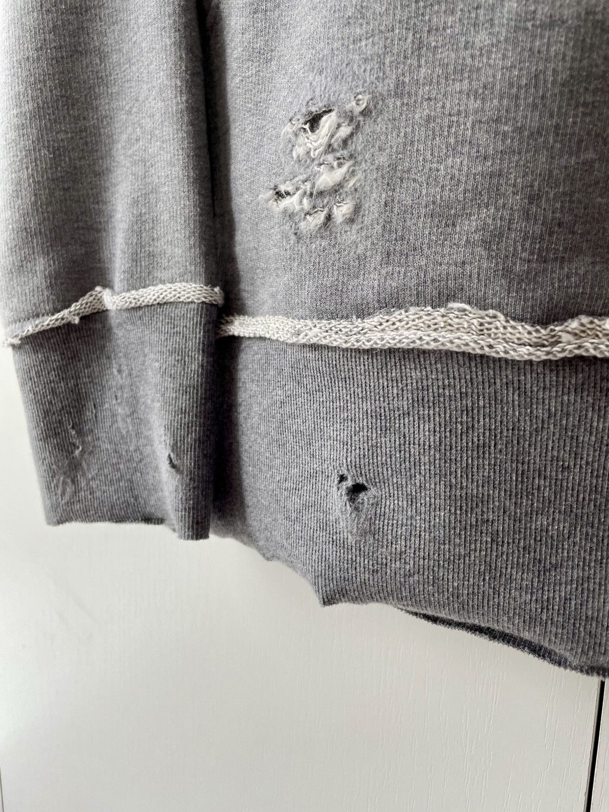 Marc Point Venezia Marc Point/SSSR Venezia Distressed Patch Asymmetrical Hoodie Size US M / EU 48-50 / 2 - 5 Thumbnail