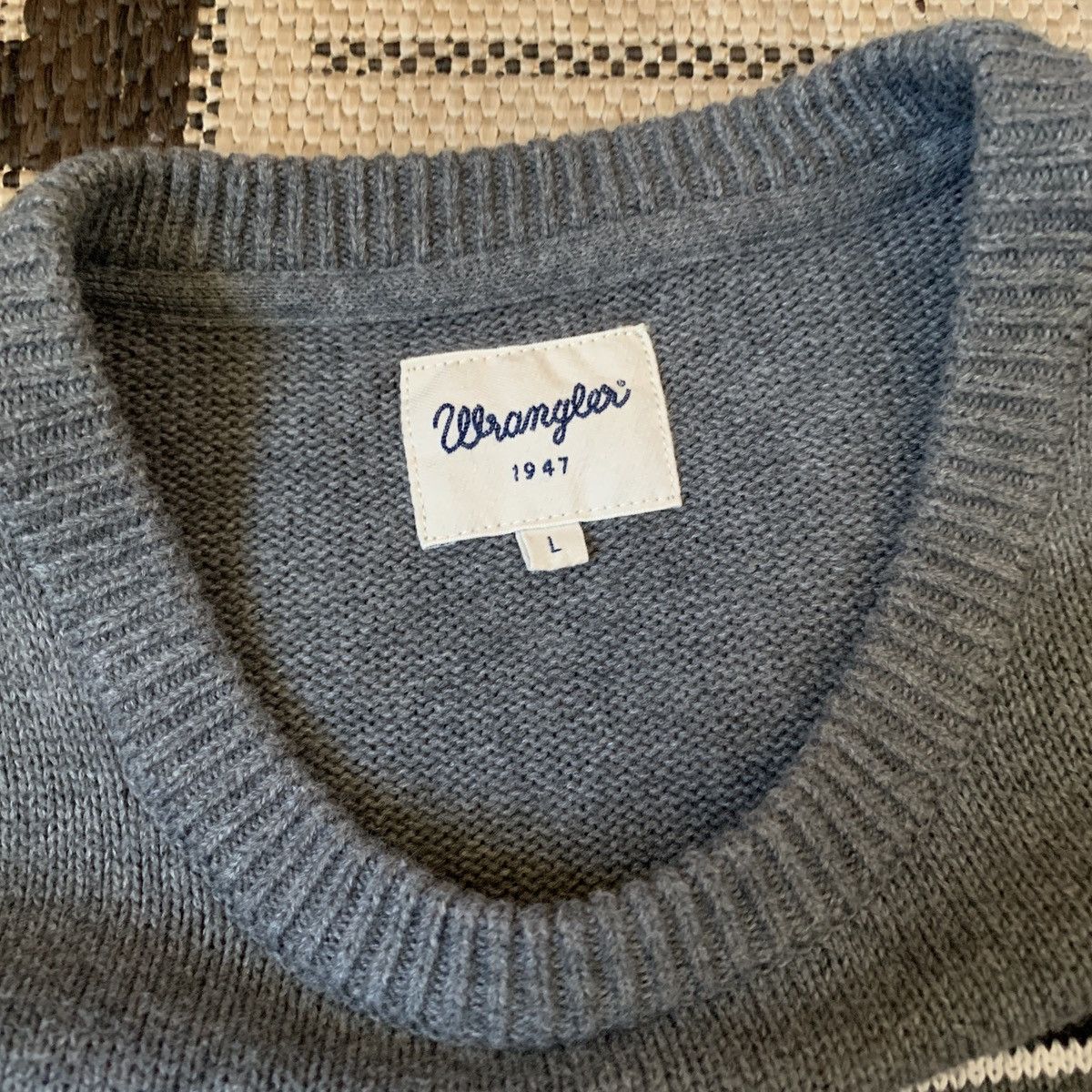 Wrangler Vintage Wrangler Knit Sweater (L) Size US L / EU 52-54 / 3 - 2 Thumbnail