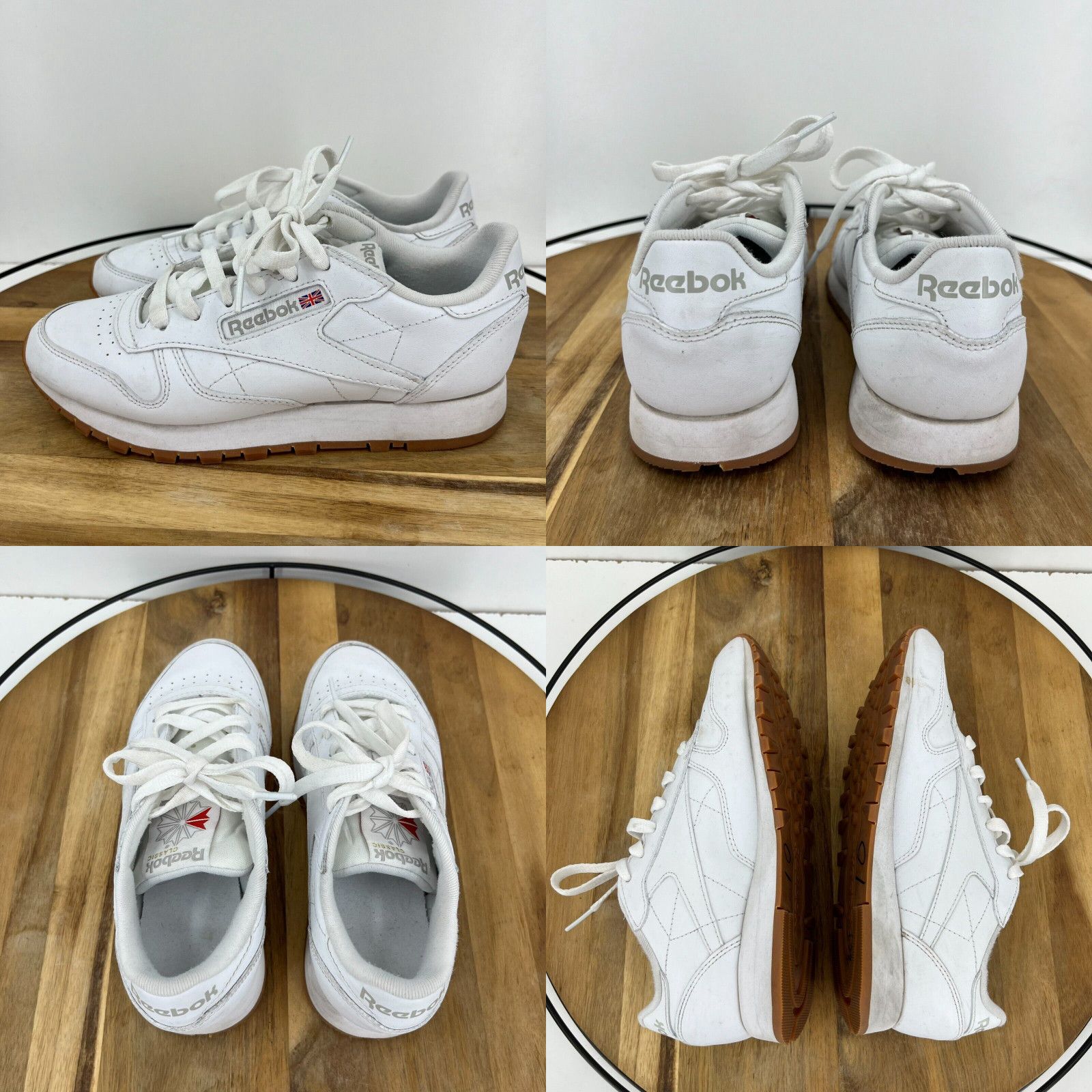 Reebok Reebok Women s Classic 059503 White Athletic Sneaker Shoes Size 6.5 US Grailed