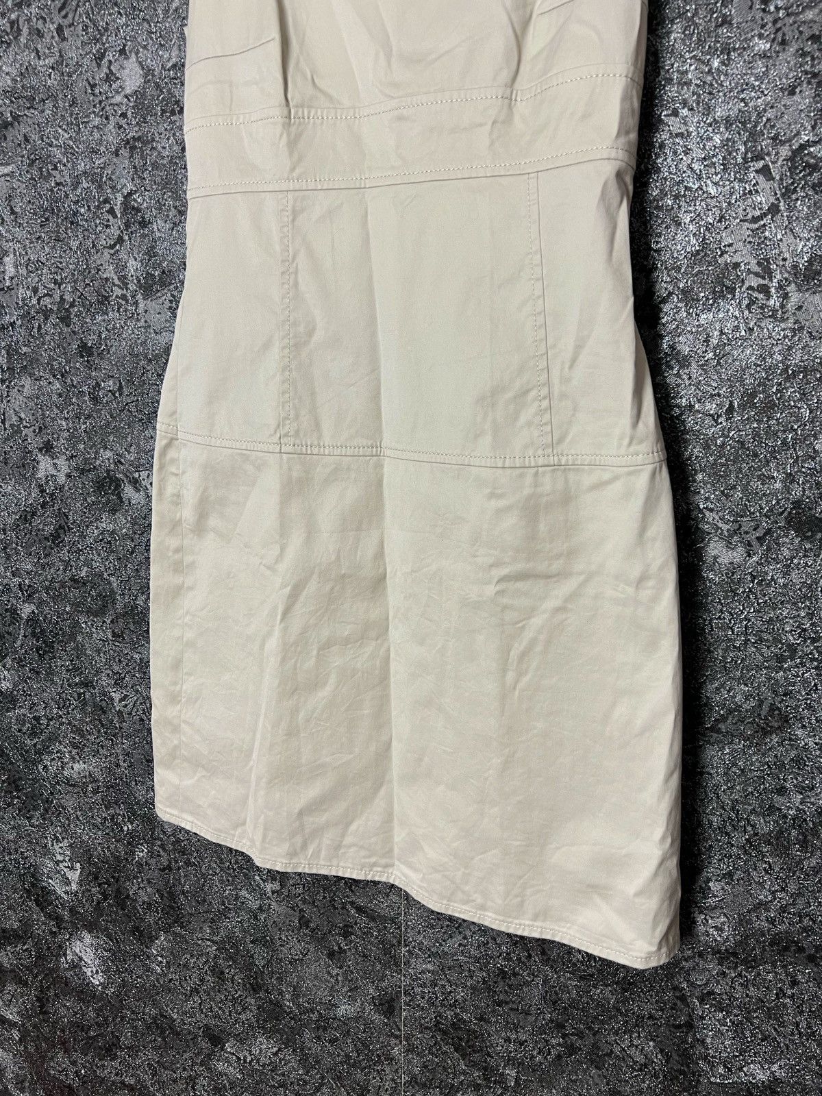 Akris × Designer Akris Punto Beige Sleeveless Dress Size 6 Size S / US 4 / IT 40 - 3 Thumbnail