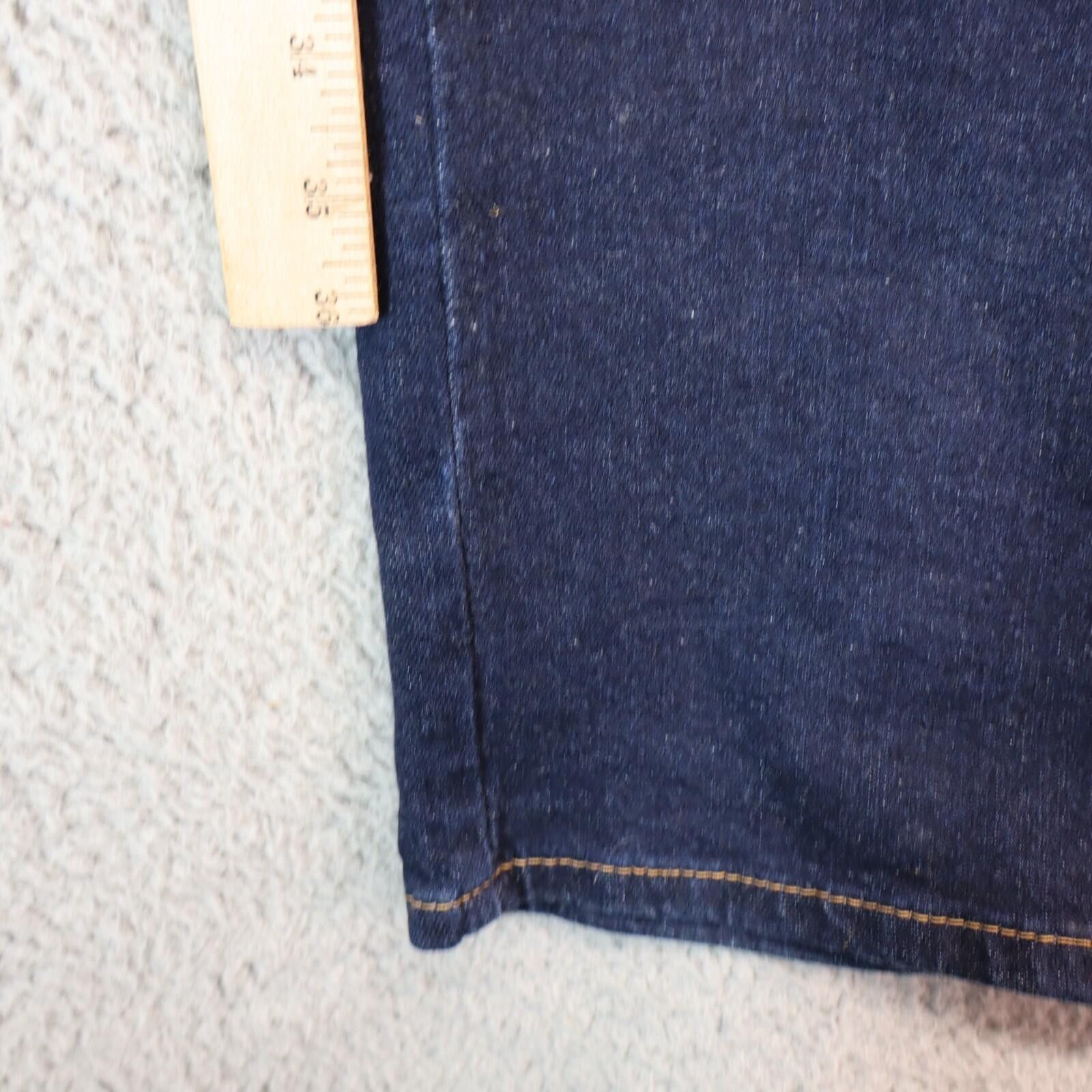 Levi's Levi's Men 514 Straight Stretch Blue Denim Jeans Tag 38x30 Size US 38 / EU 54 - 7 Thumbnail
