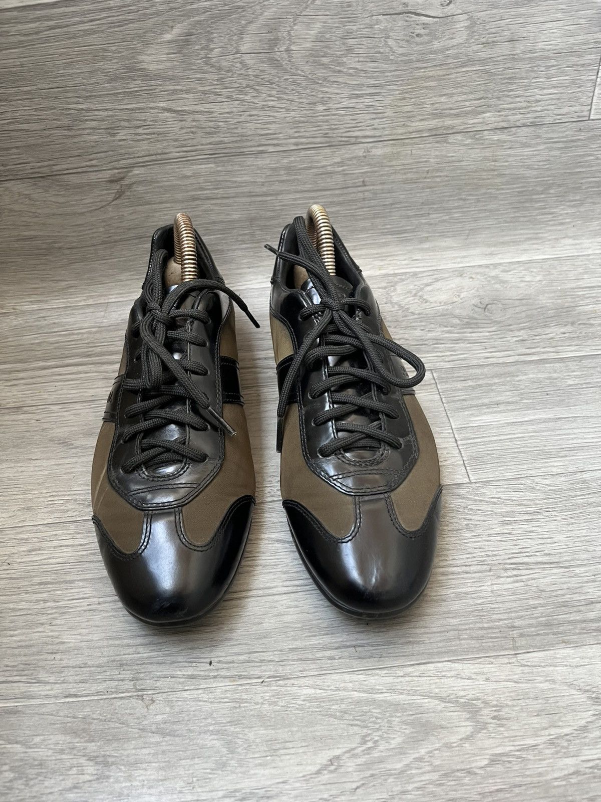 Prada Prada linea rossa low-top Y2k sneakers sz 36.5 Size US 6.5 / IT 36.5 - 4 Thumbnail