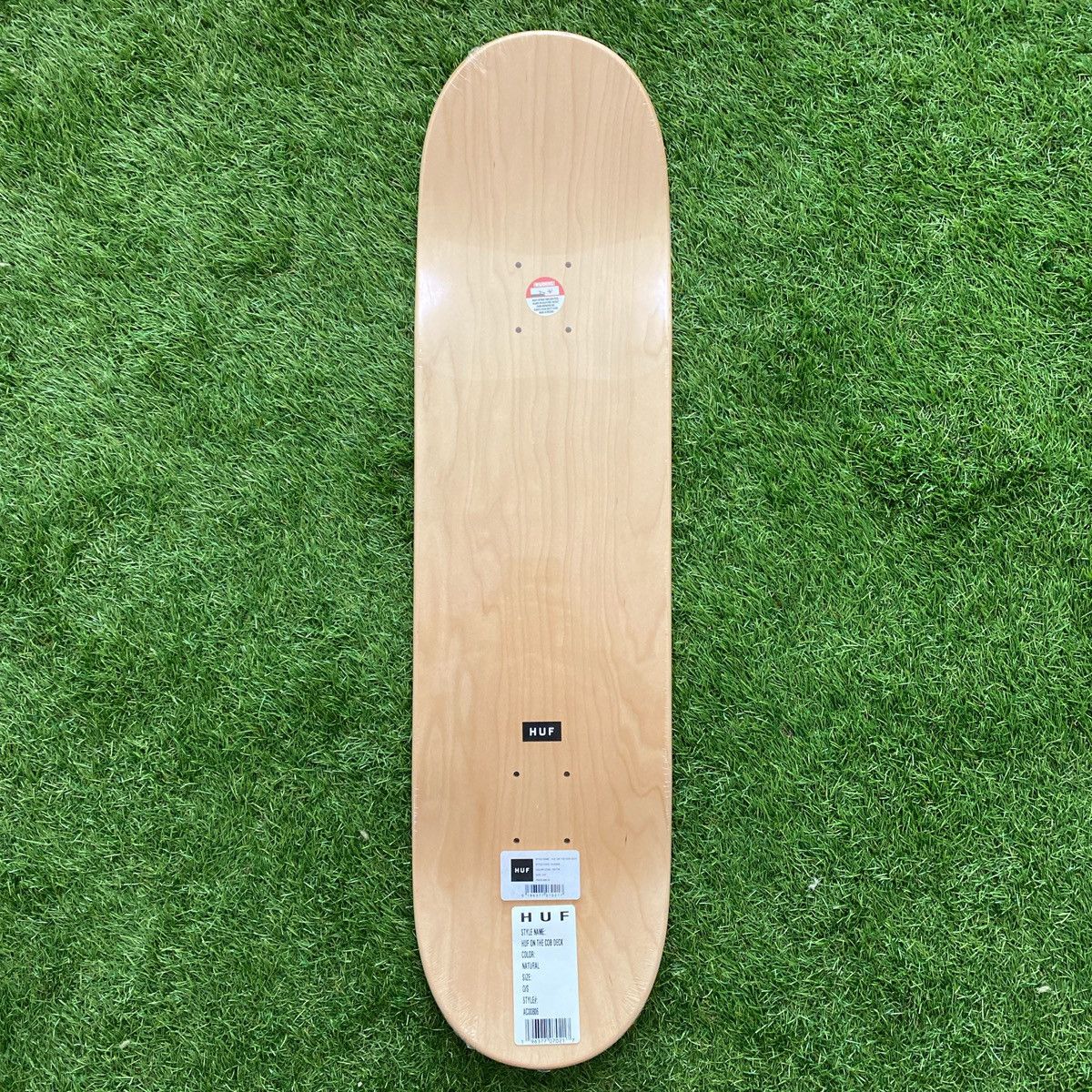 Huf HUF “Huf on the Cob” Skateboard Deck Size ONE SIZE - 5 Thumbnail