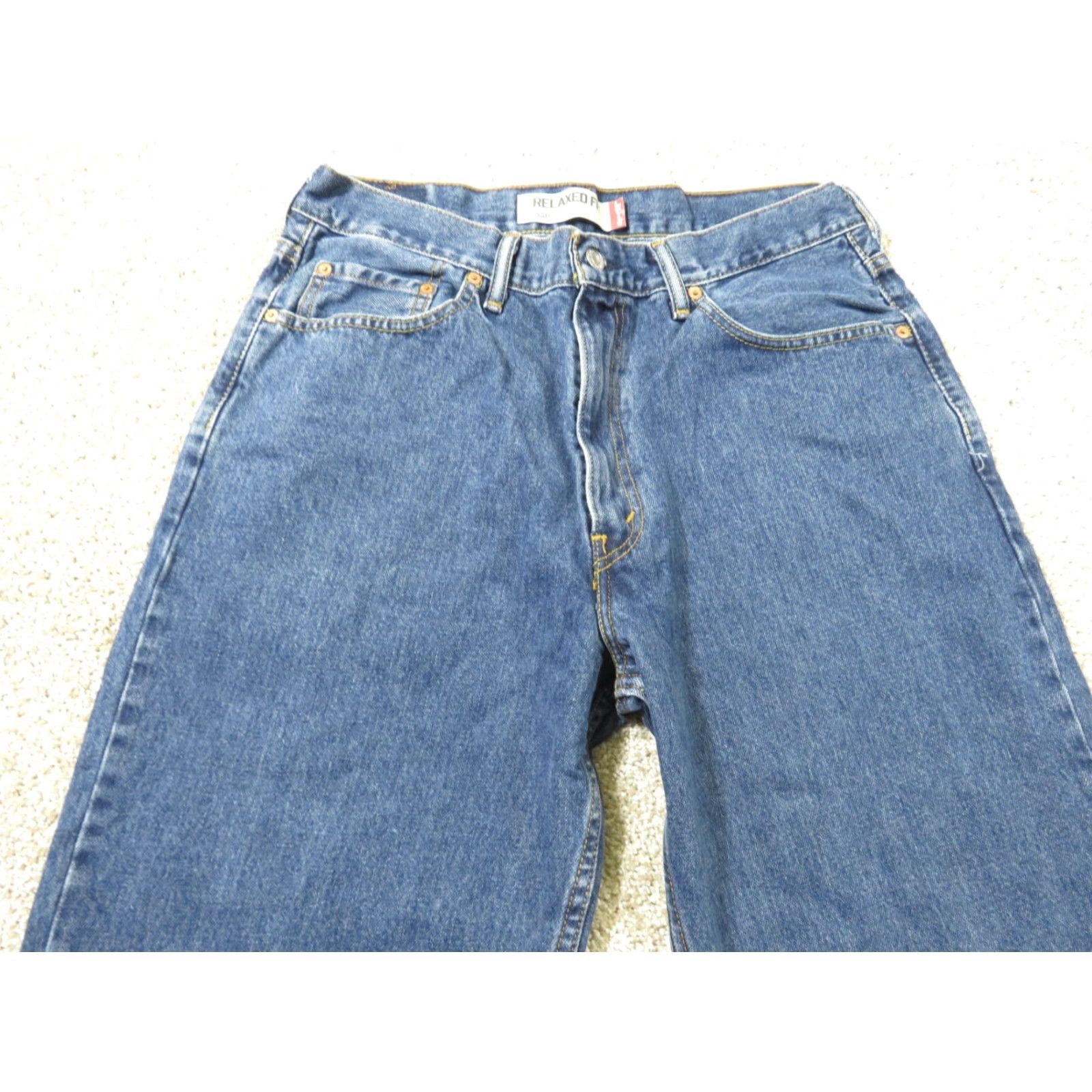 Levi's VTG Levi's 550 Jeans Denim Relaxed Fit 34X31 Blue Men’s / Regular Inseam 31 Size US 34 / EU 50 - 3 Thumbnail