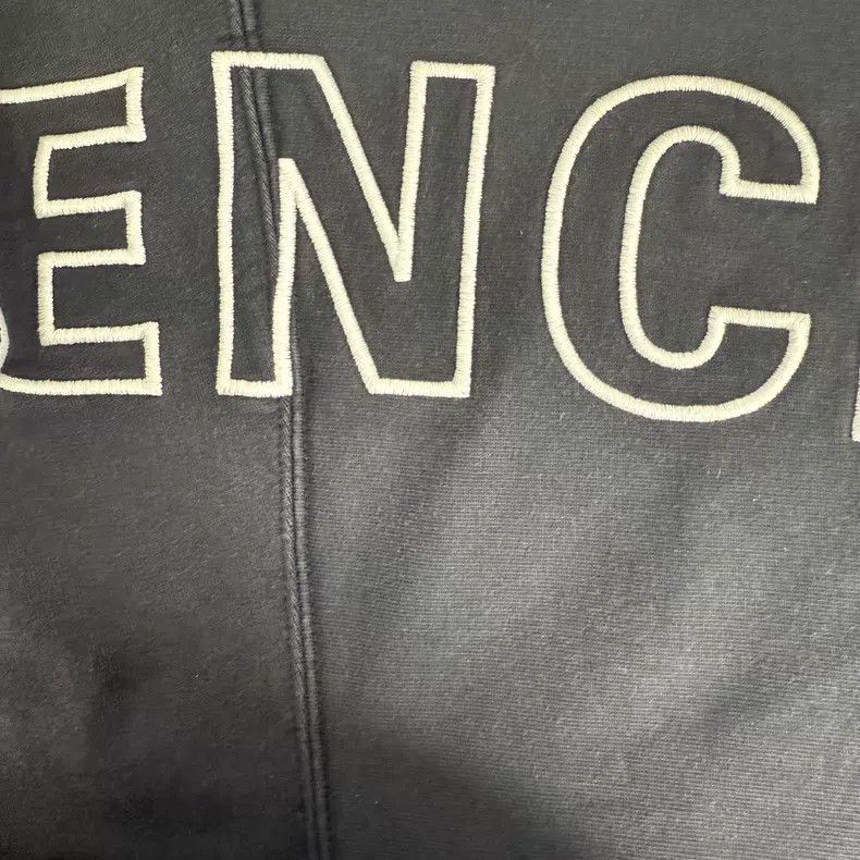 Balenciaga Balenciaga Black Hoodie with Letter-Sided Logo, Kirin Prin Size US S / EU 44-46 / 1 - 6 Thumbnail