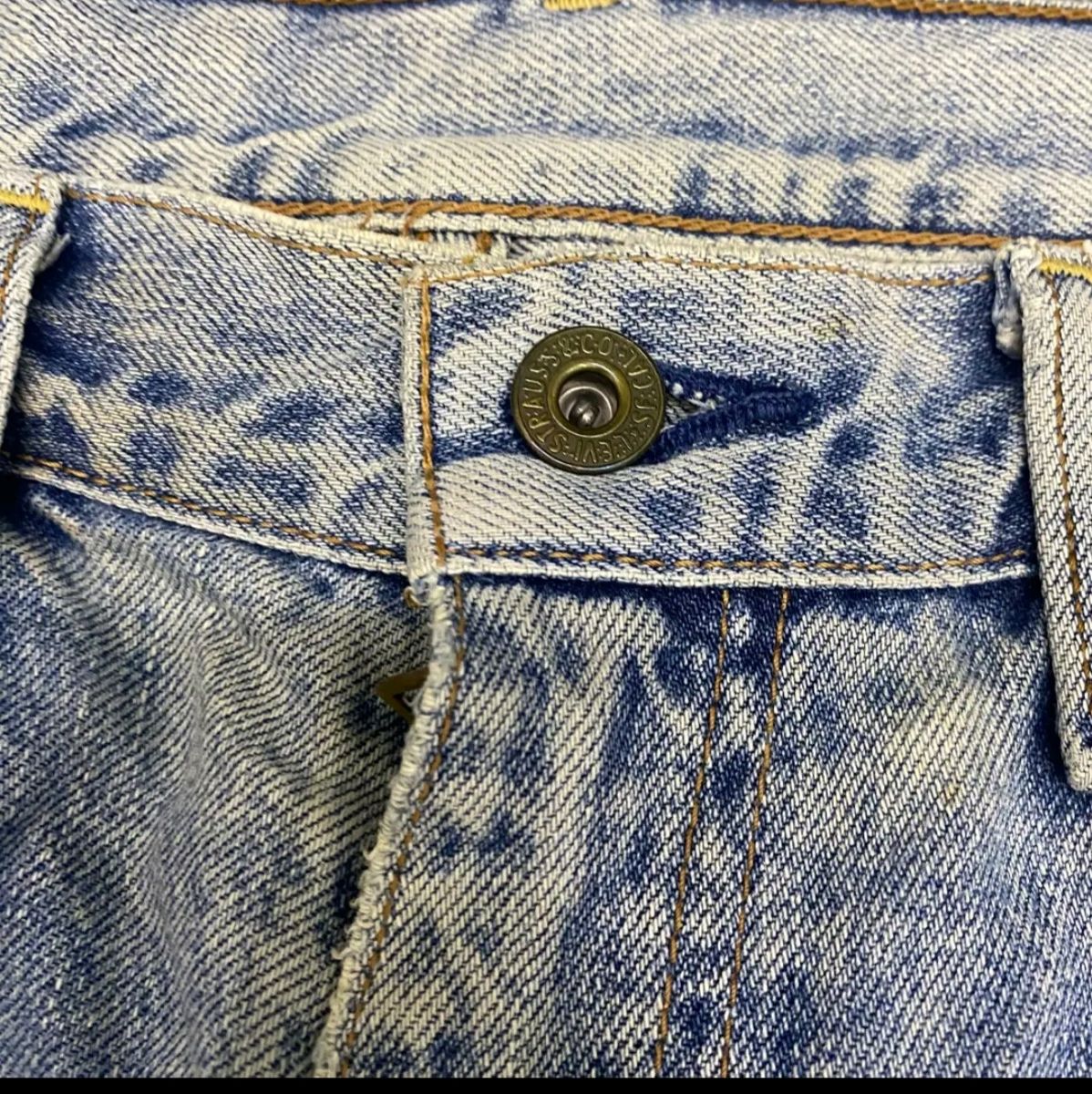 Levi's 💥Baggy💥Vintage Levis 504 Distressed Denim Size US 34 / EU 50 - 10 Thumbnail