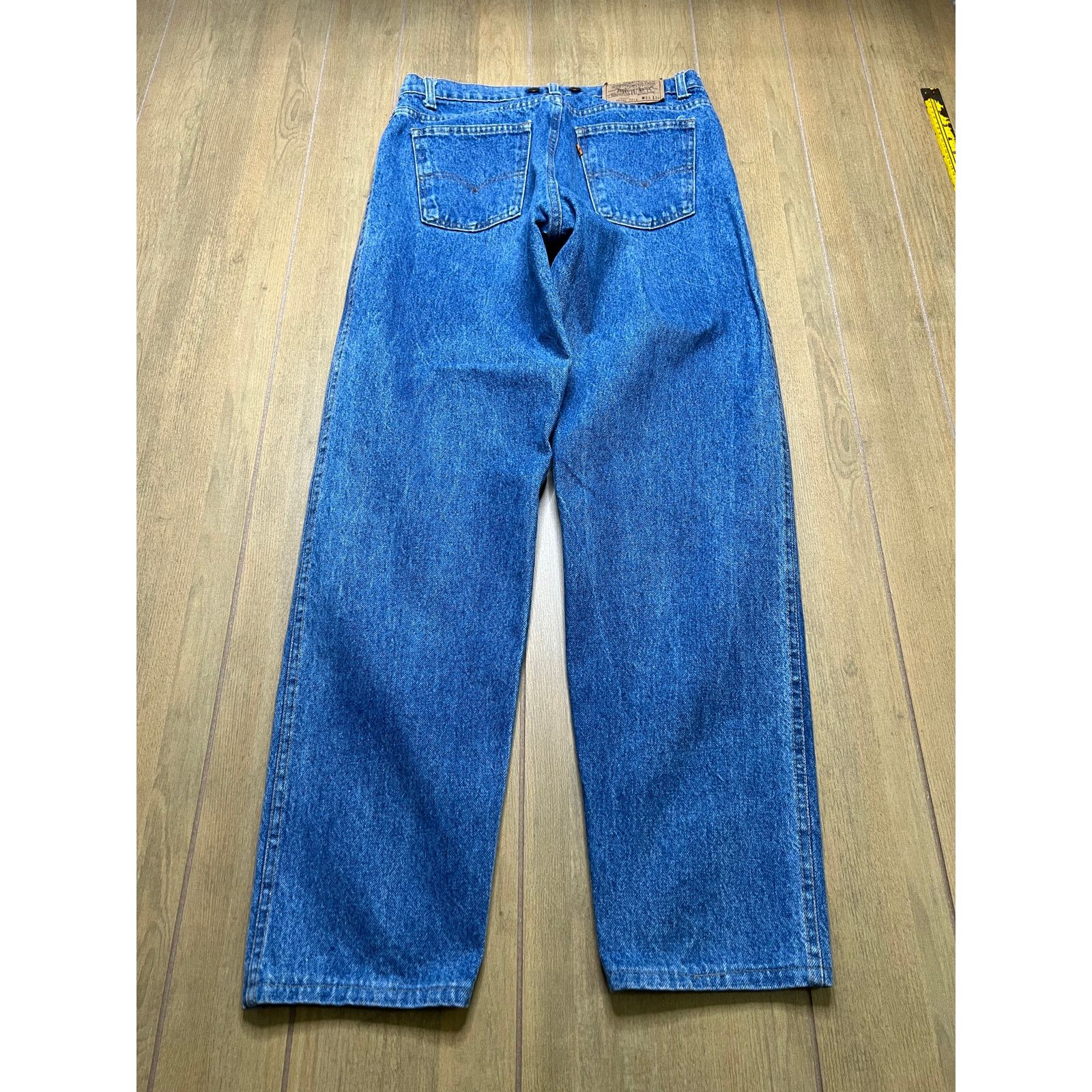 Levi's Vintage Levi’s 40552 Jeans W34 L34 USA Talon 42 Zipper 1980s Size US 34 / EU 50 - 3 Thumbnail