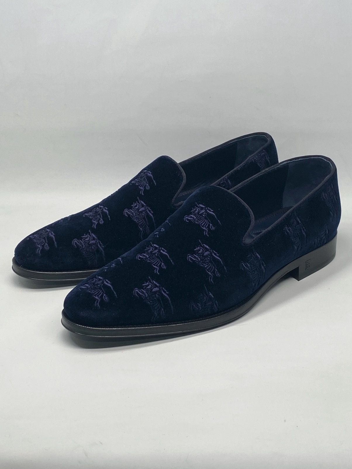Burberry Burberry Wayne Velvet Loafer size 43.5/us size 10.5 Size US 10.5 / EU 43-44 - 3 Thumbnail