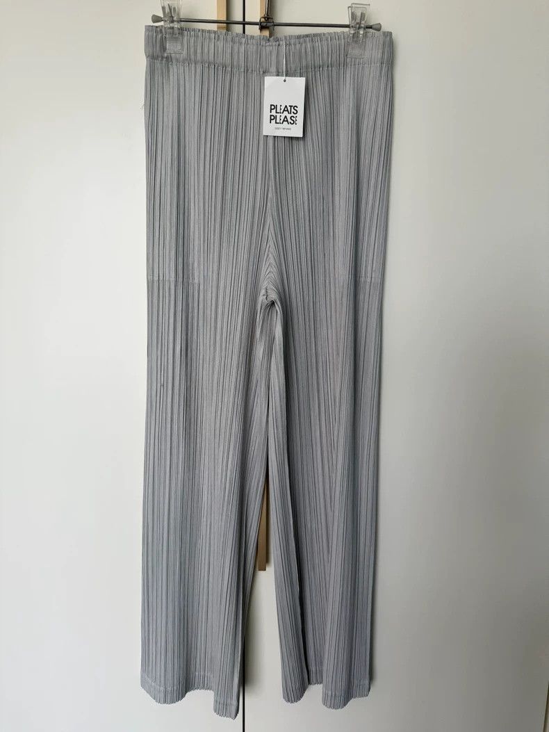 Issey Miyake Issey Miyake Grey pleated pants Size 25" / US 0 / IT 36 - 4 Thumbnail
