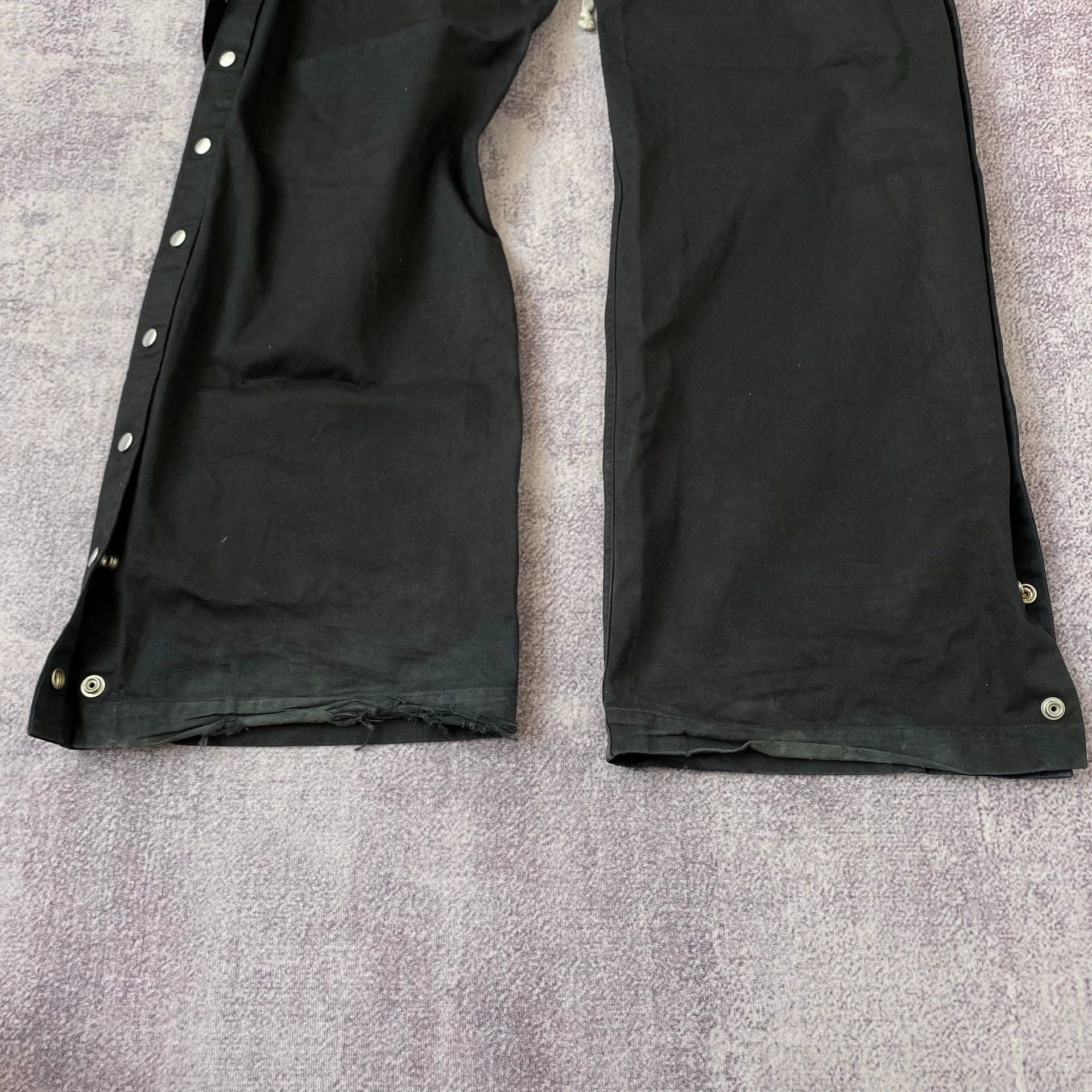 Rick Owens Rick Owens Tw Button-Down Wide-Leg Trousers Size US 33 - 5 Thumbnail