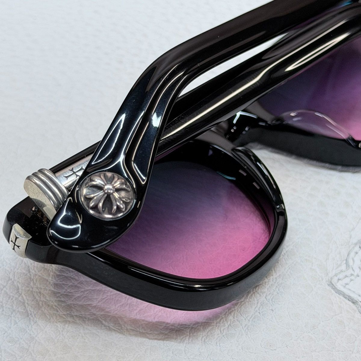 Chrome Hearts Chrome Hearts DRIPPIN 1/1 Sunglasses Size ONE SIZE - 4 Thumbnail