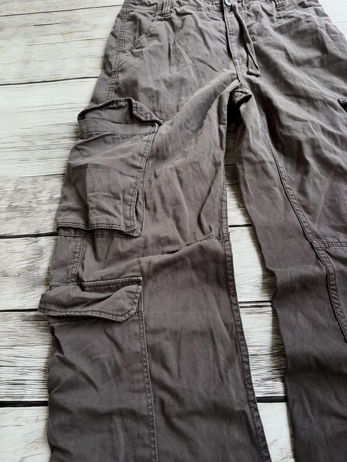 If Six Was Nine × Japanese Brand VTG Yohji Yamamoto Junya Watanabe Style Bondage Cargo Pants Size US 30 / EU 46 - 2 Thumbnail