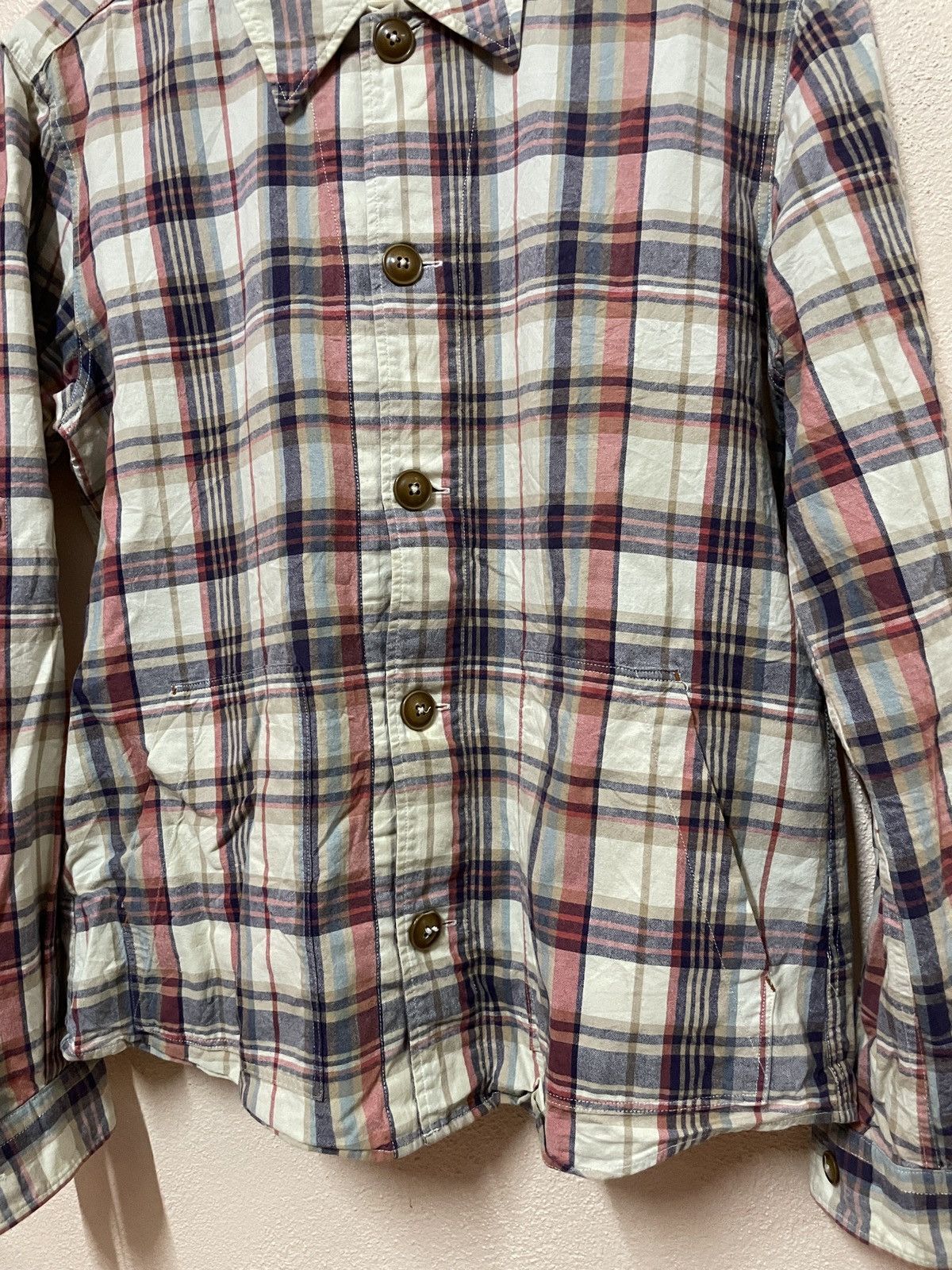 Japanese Brand × Journal Standard Journal Standard Madras Rockabilly Plaids & Checks Workwear Size US M / EU 48-50 / 2 - 9 Thumbnail