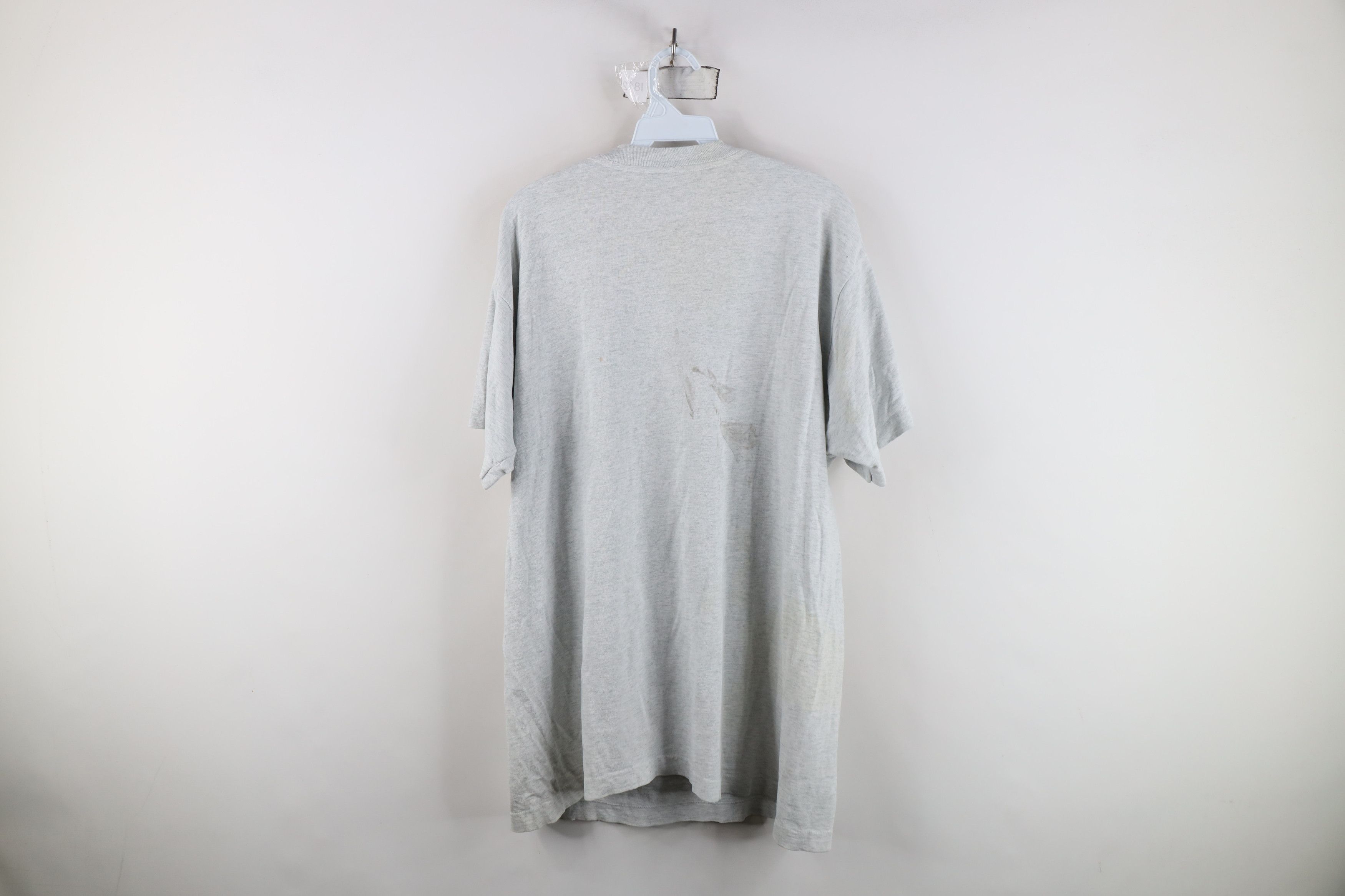Vintage Vintage 90s Pilot Flying Short Sleeve T-Shirt Gray USA Size US XL / EU 56 / 4 - 16 Thumbnail