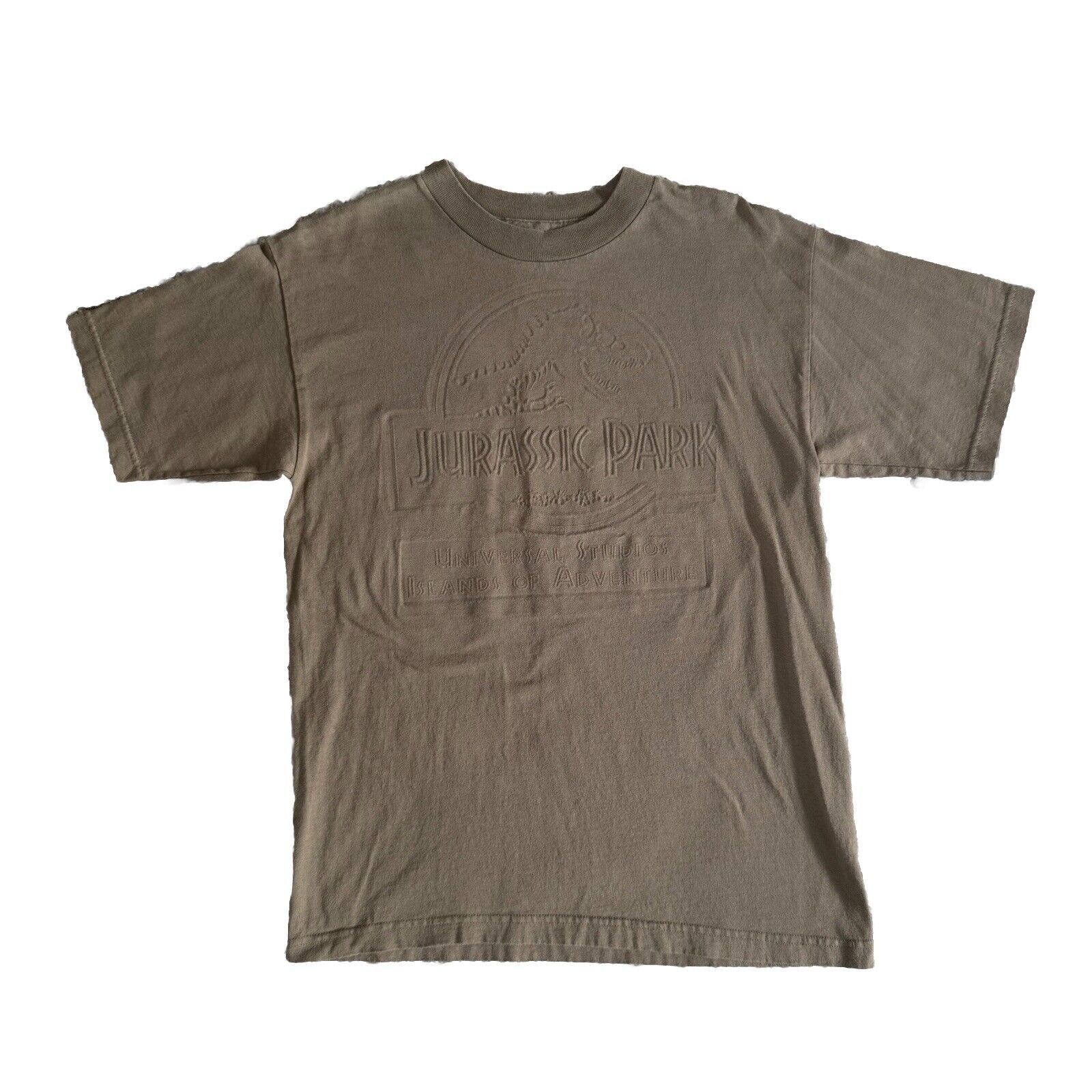 Universal Studios Vintage Universal Studios Jurrasic Park Embossed T-shirt M Size US M / EU 48-50 / 2 - 1 Thumbnail