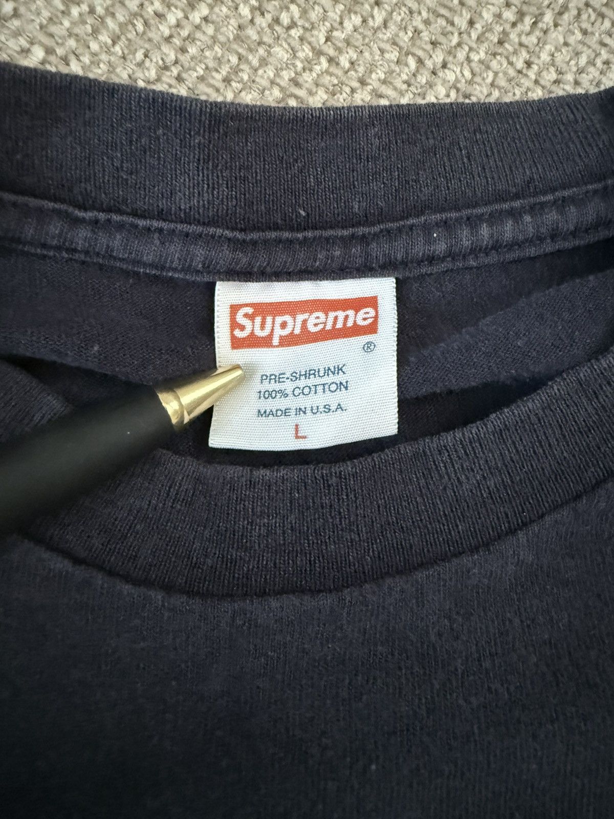 Supreme 2005 Heavyweight Tee Size US L / EU 52-54 / 3 - 4 Thumbnail