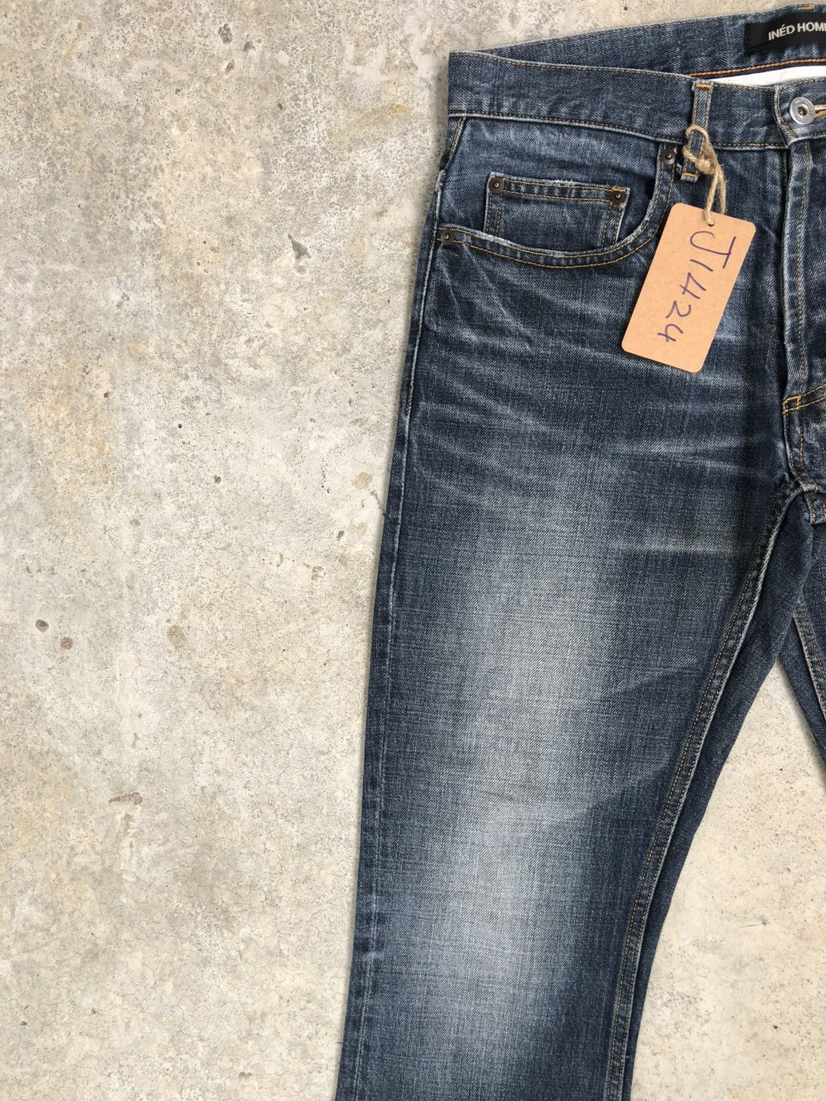 Yohji Yamamoto Ined Homme Flared Jeans Yohji Yamamoto Size US 32 / EU 48 - 4 Thumbnail