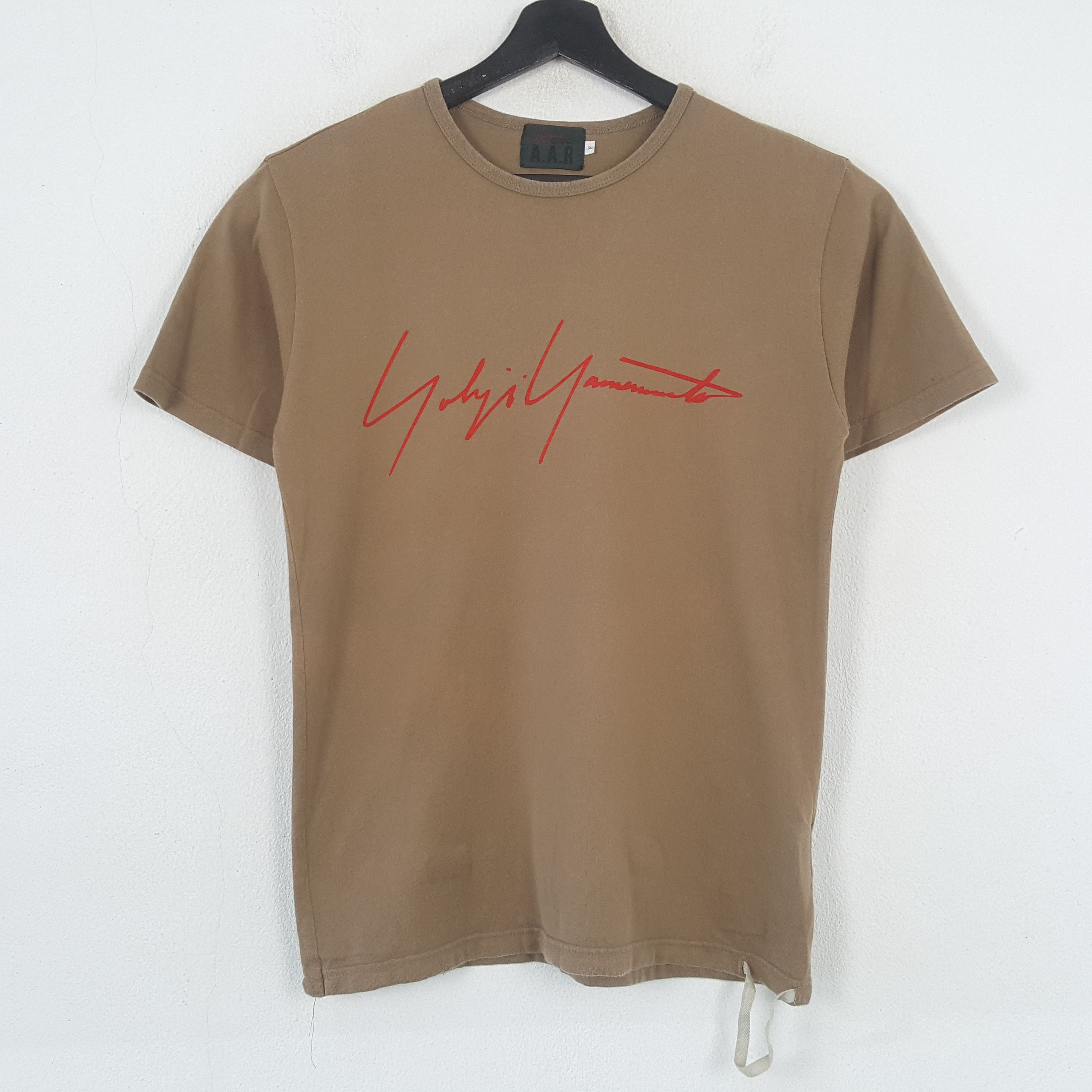 Yohji Yamamoto A.A.R YOHJI YAMATO Japanese Designer Custom Tshirt C285N33 Size US S / EU 44-46 / 1 - 1 Thumbnail