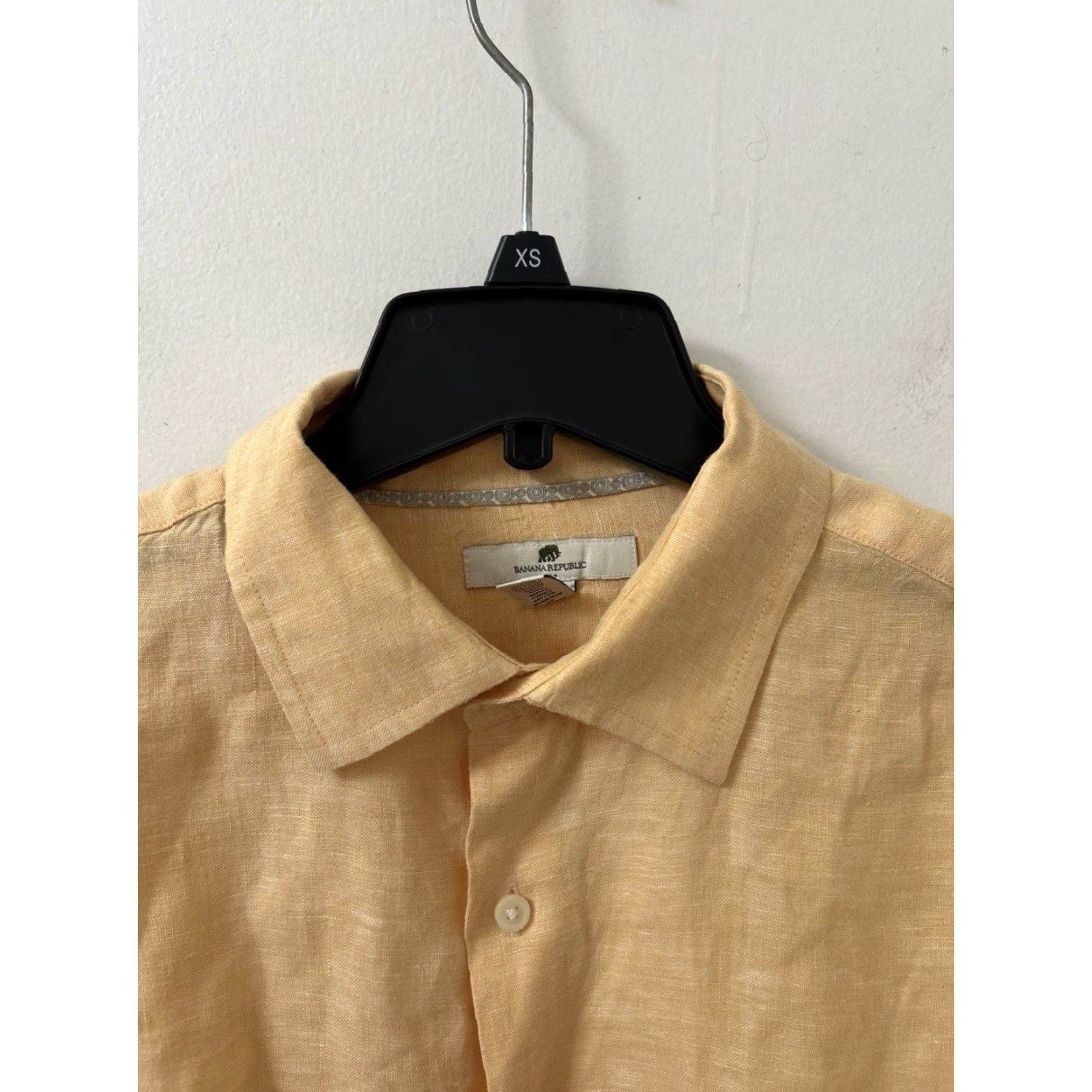 Banana Republic Banana Republic Shirt Mens L Orange Button-Down Logo L/S 2010) Size US L / EU 52-54 / 3 - 4 Thumbnail