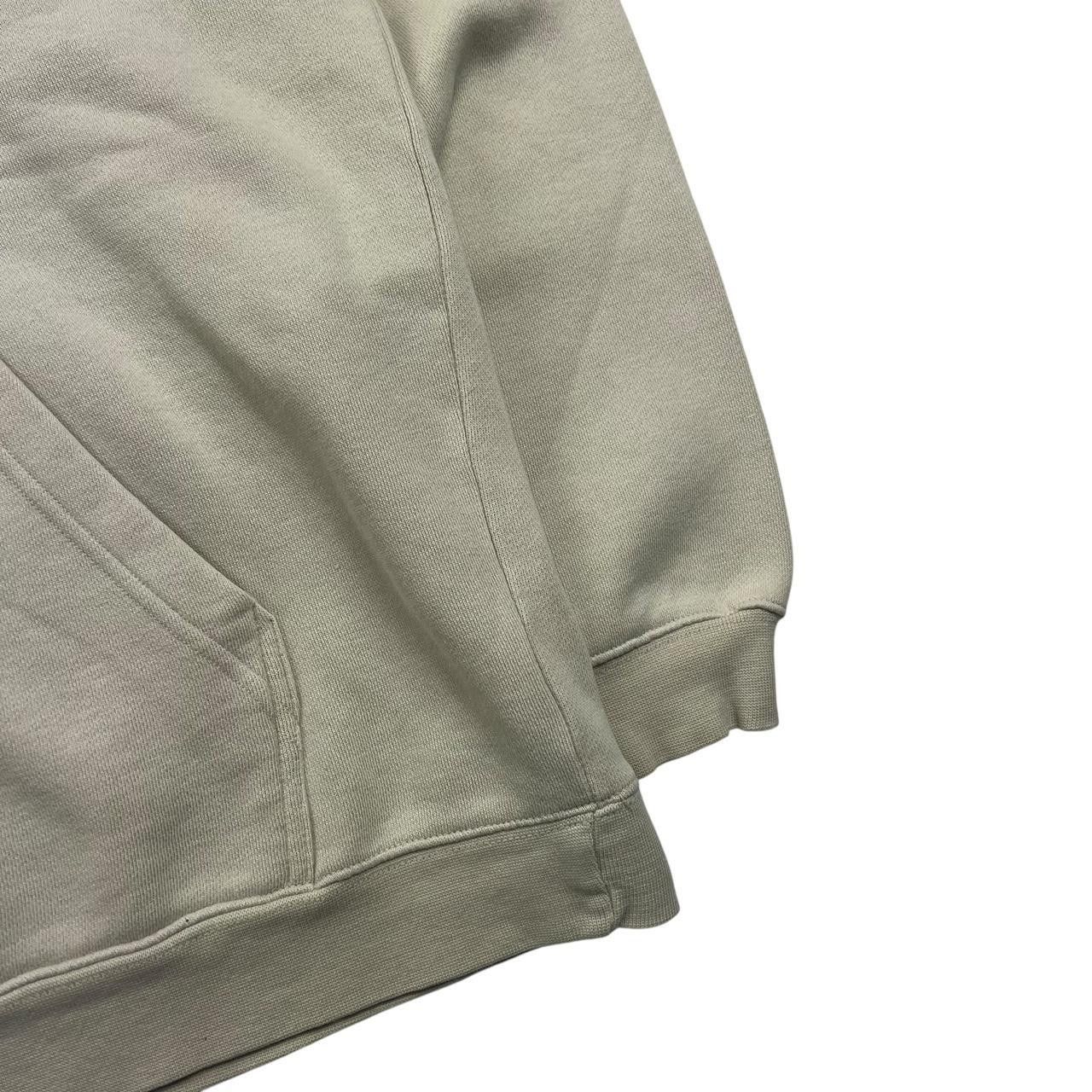 Stussy Vintage 2000s Stussy Livin XL Pullover Hoodie Cream - Medium Size US M / EU 48-50 / 2 - 4 Thumbnail