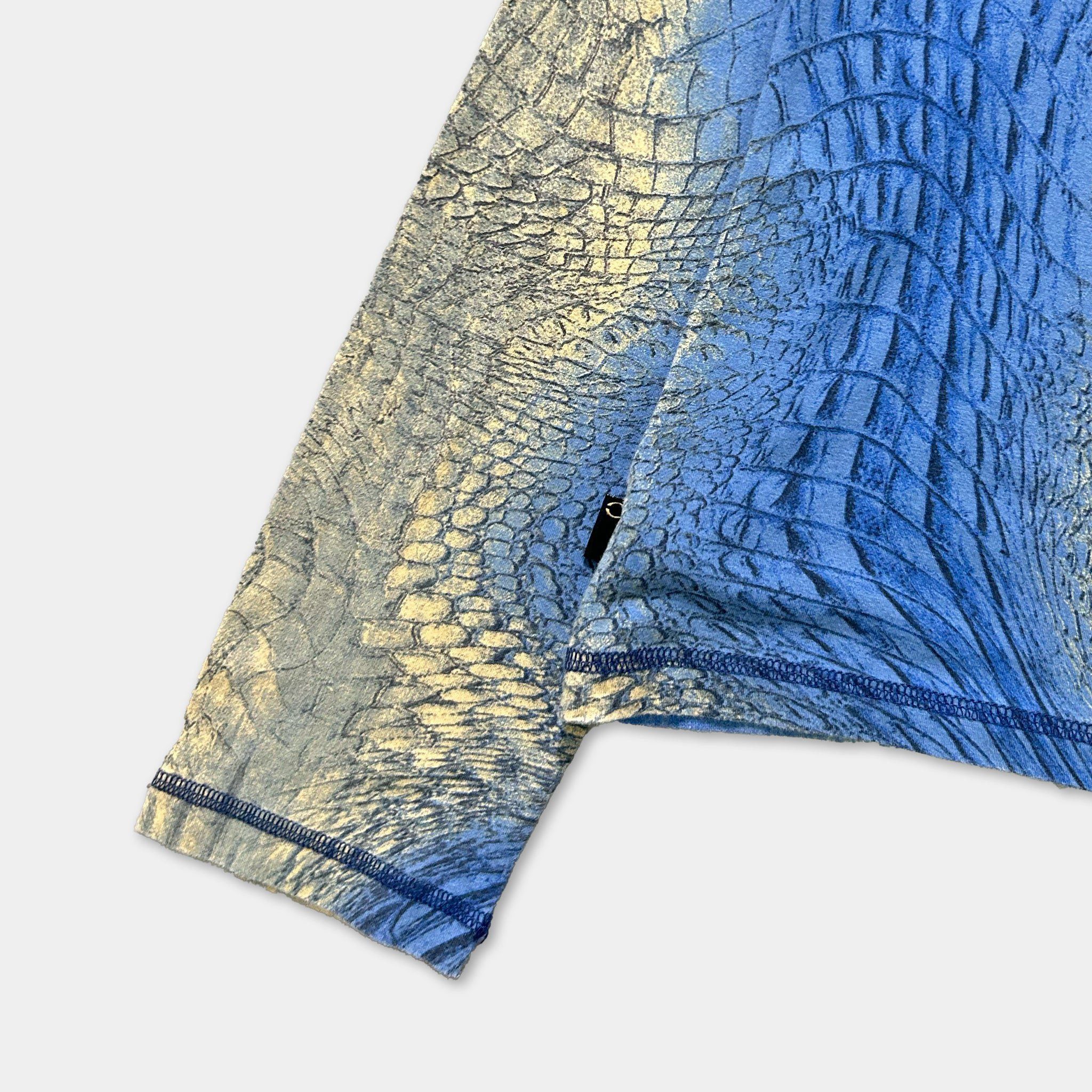 Just Cavalli Just Cavalli Snakeskin Gradient Top Size M / US 6-8 / IT 42-44 - 6 Thumbnail