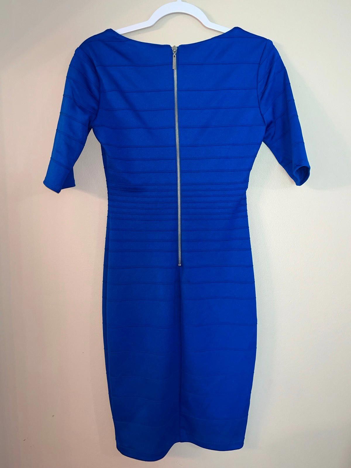 Designer Bisou Bisou royal blue dress size 2 Size XS / US 0-2 / IT 36-38 - 3 Thumbnail